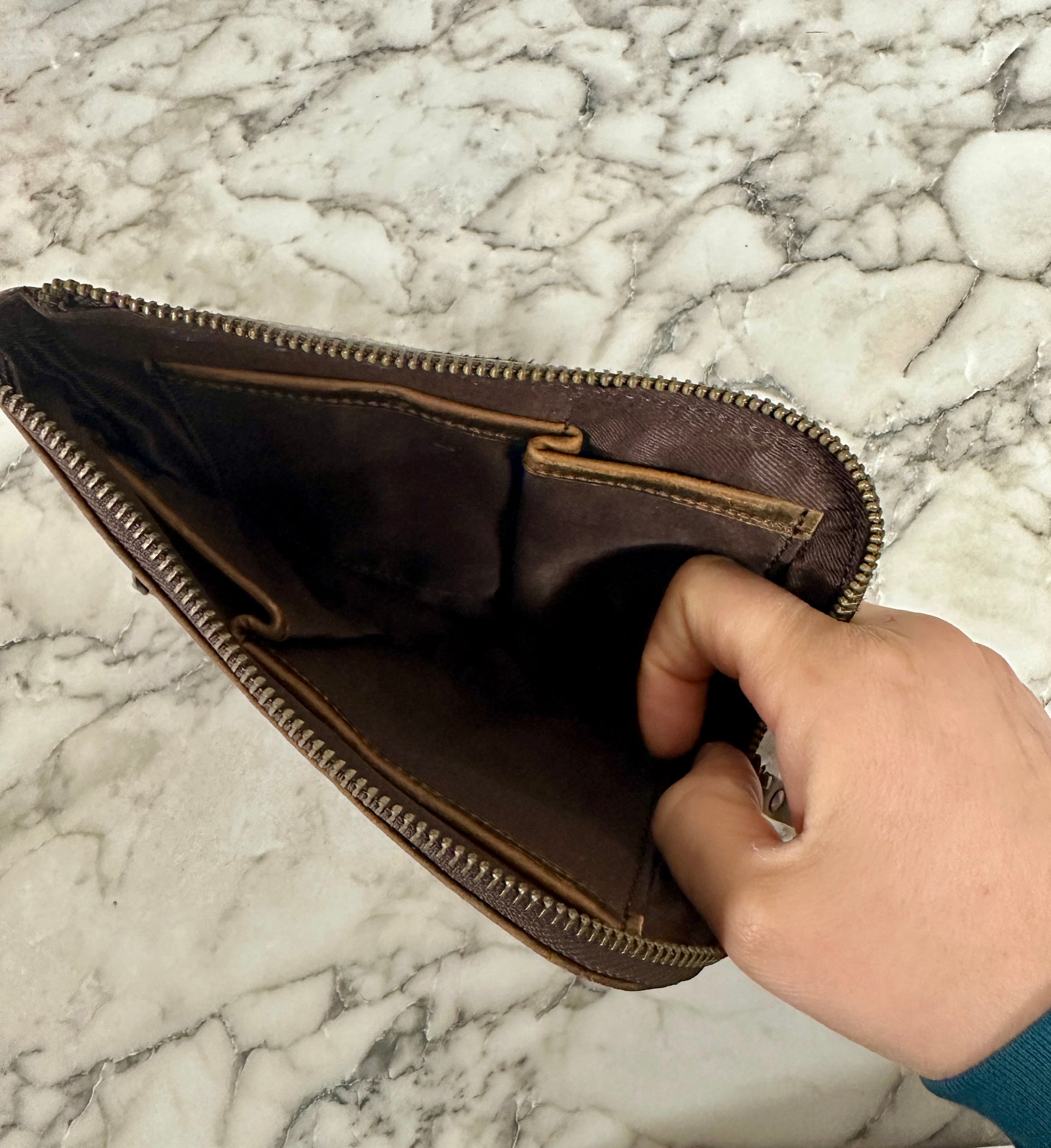 Genuine Leather Cowhide Coin Bag