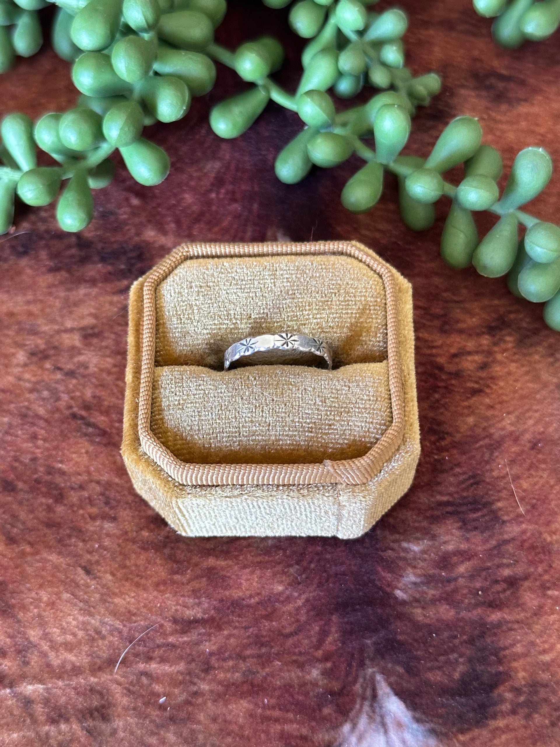 Navajo Made Sterling Silver Ring