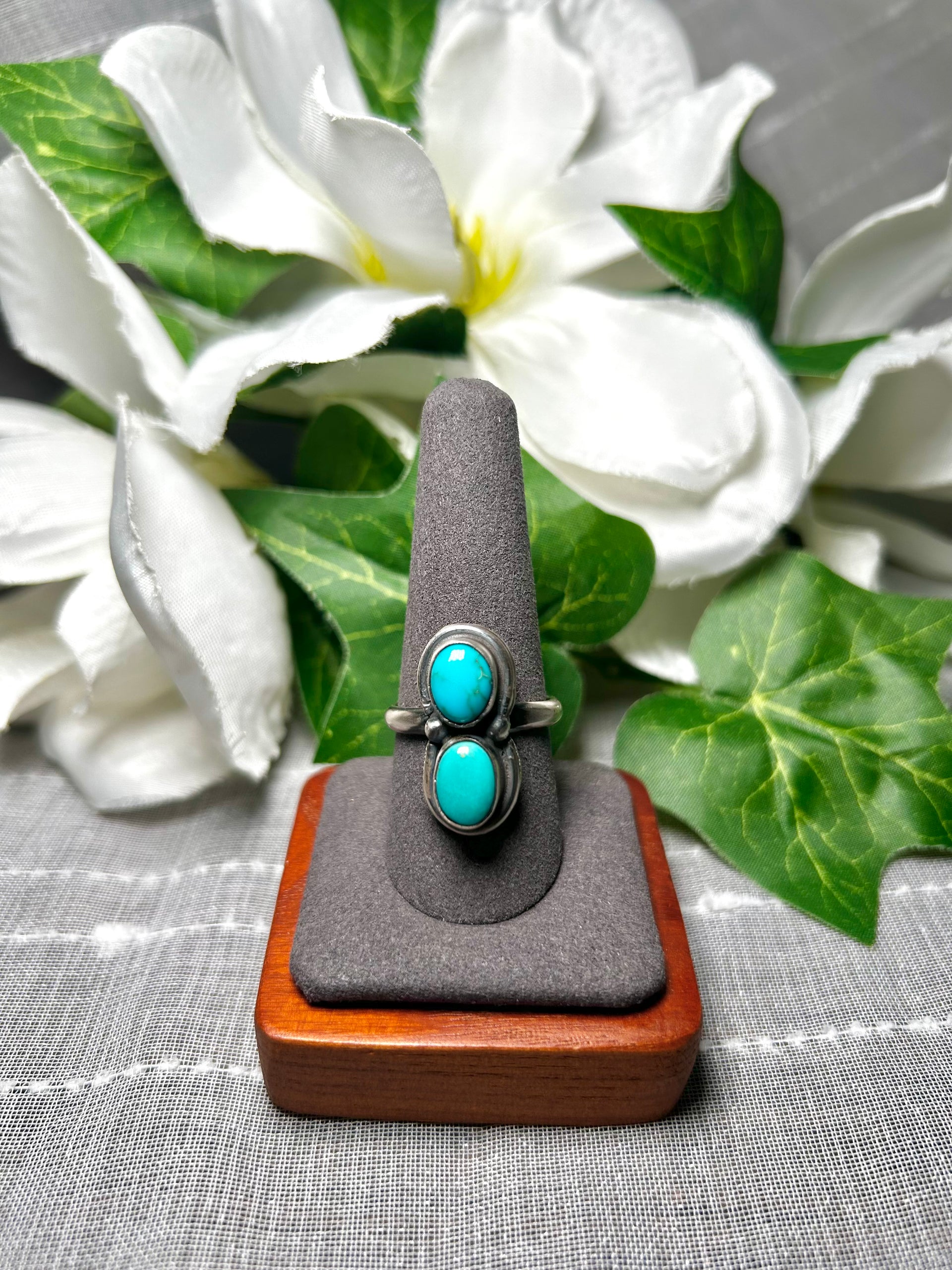 Antionette Martinez Kingman Turquoise & Sterling Silver Ring