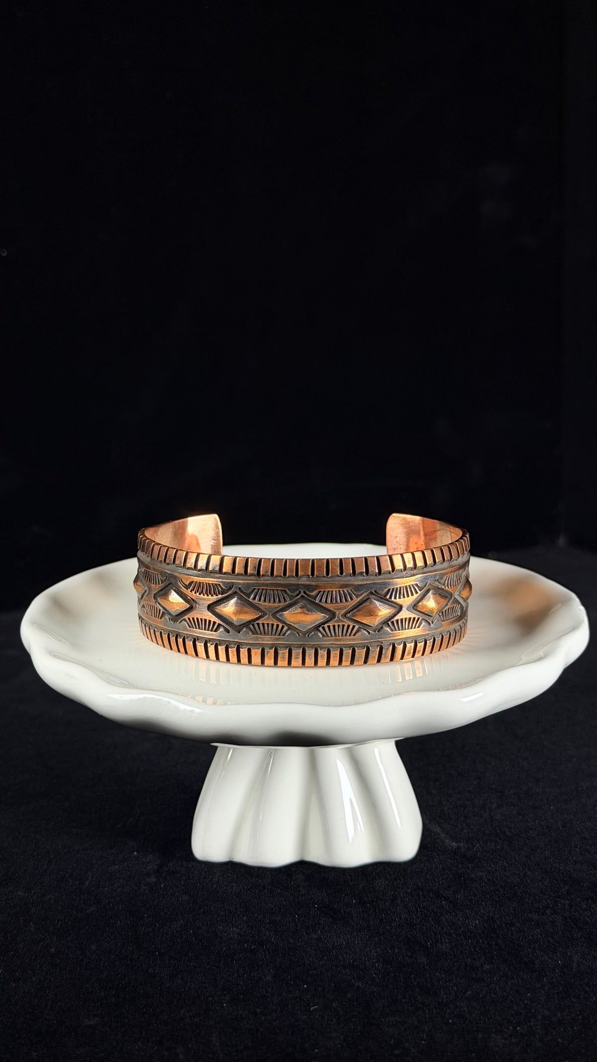 Jerold Tahe Copper Cuff Bracelet