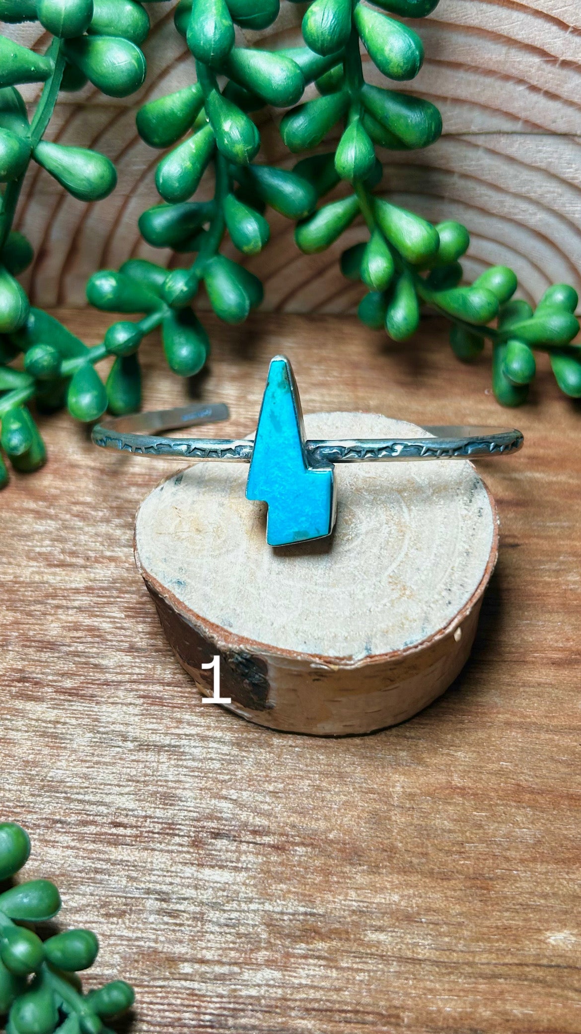 Donovan Skeets Kingman Turquoise& Sterling Silver Cuff Bracelet