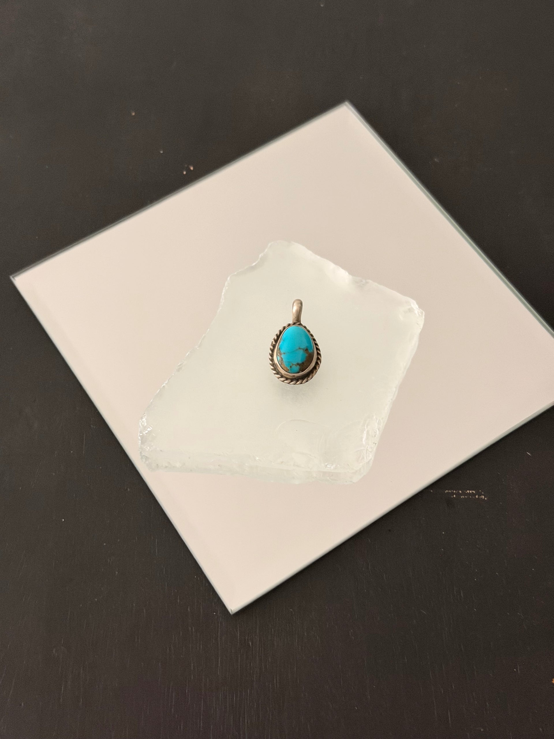 Geraldine James Kingman Turquoise & Sterling Silver Pendant