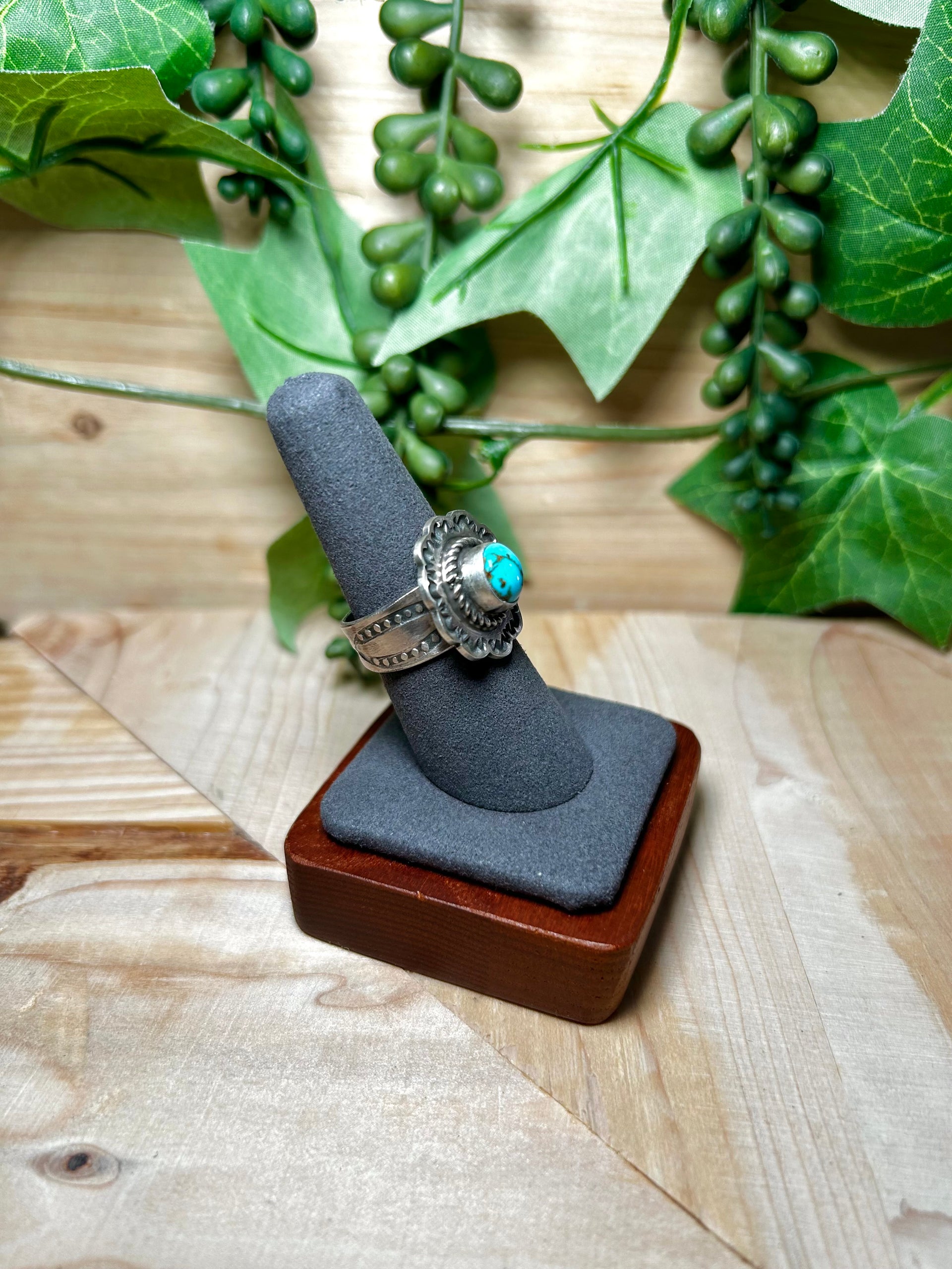 Tillie John Sonoran Gold & Sterling Silver Ring Size 7.5