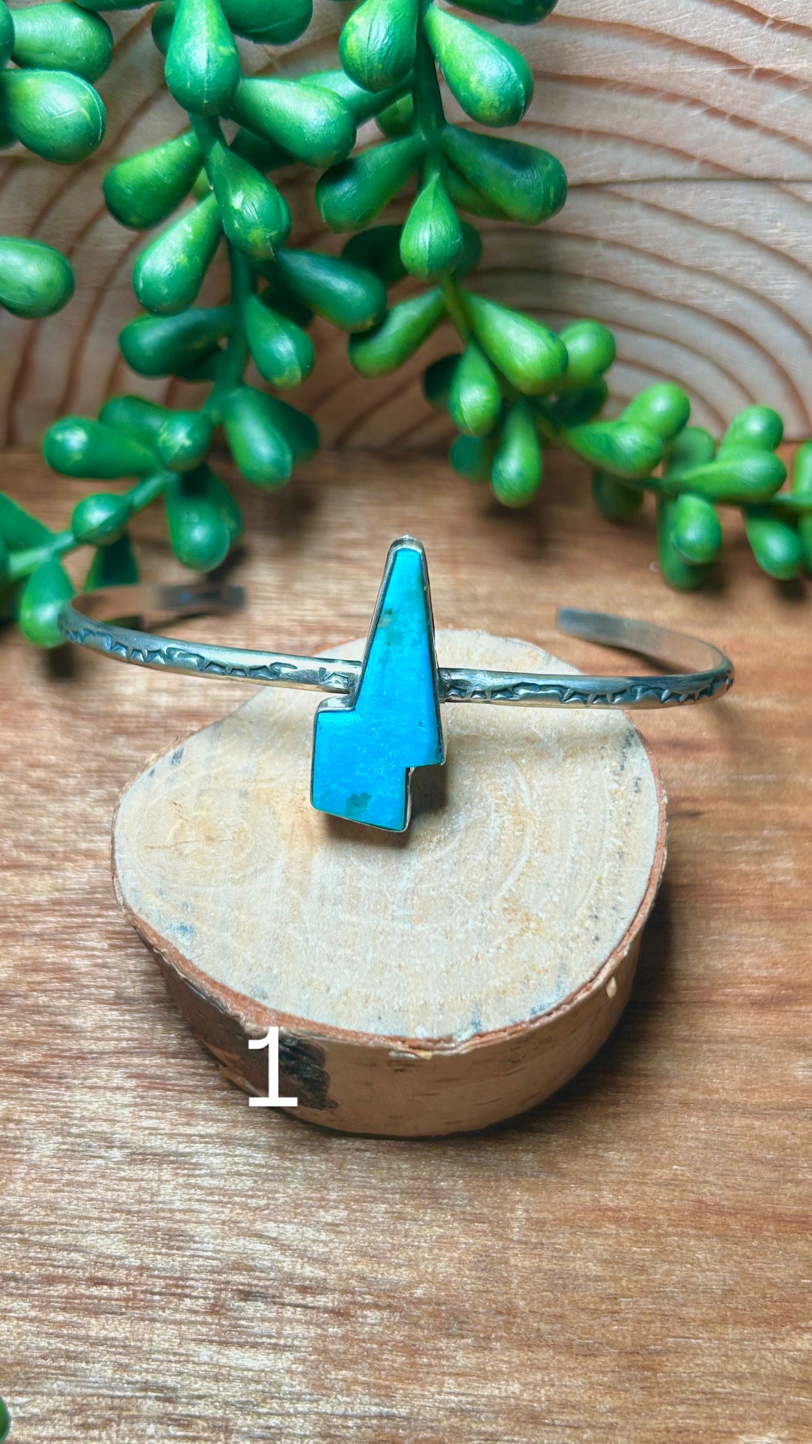 Donovan Skeets Kingman Turquoise& Sterling Silver Cuff Bracelet