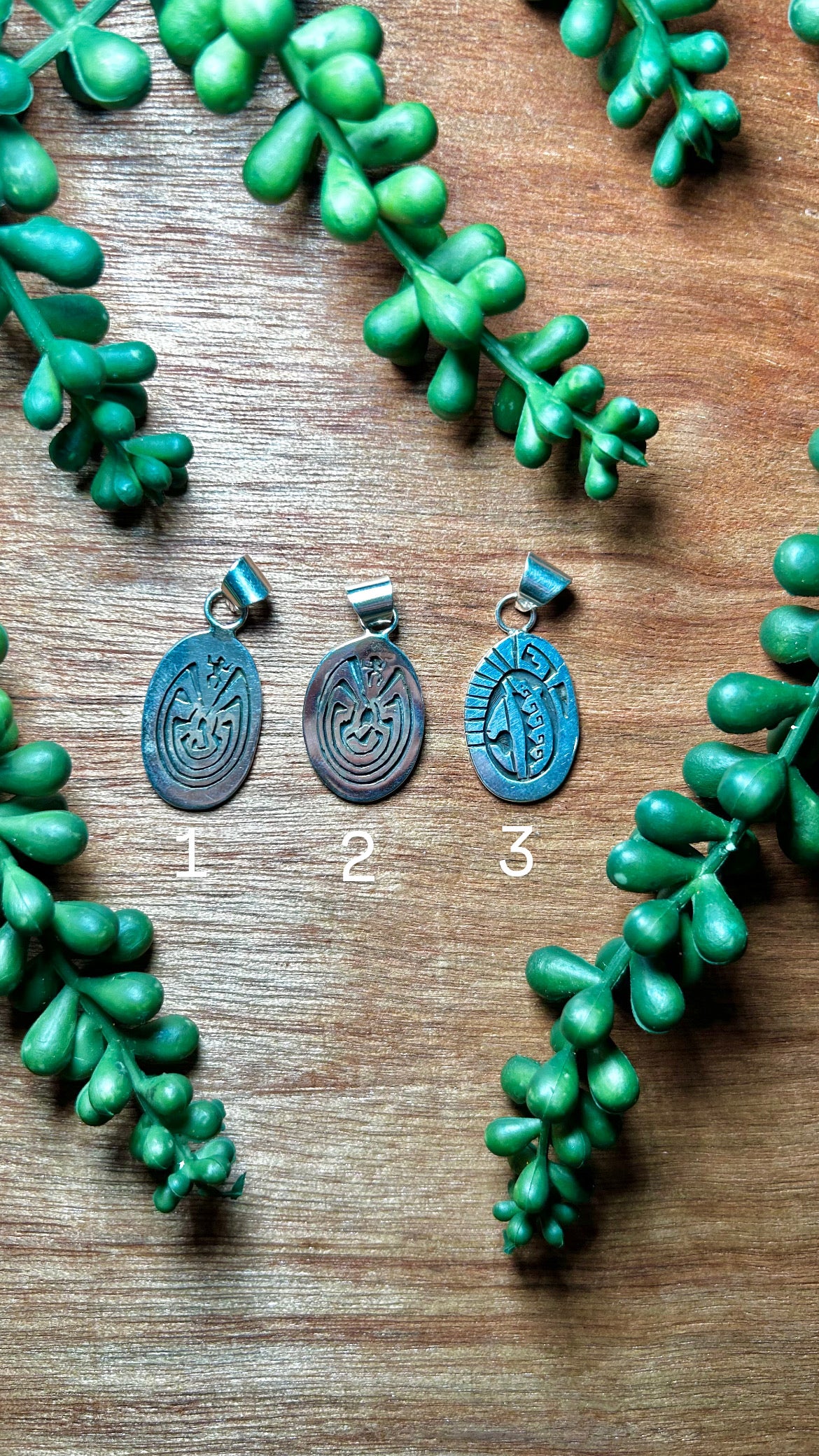 Calvin Peterson Sterling Silver Pendant