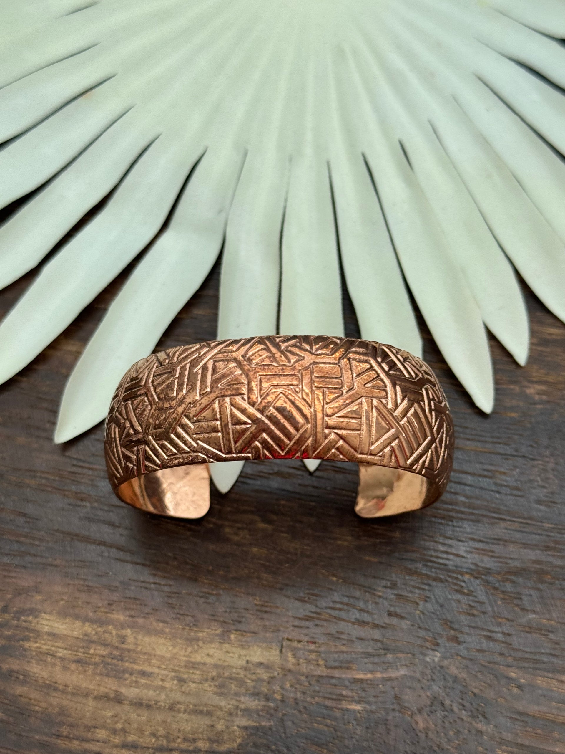 Southwest Copper Cuff Bracelet