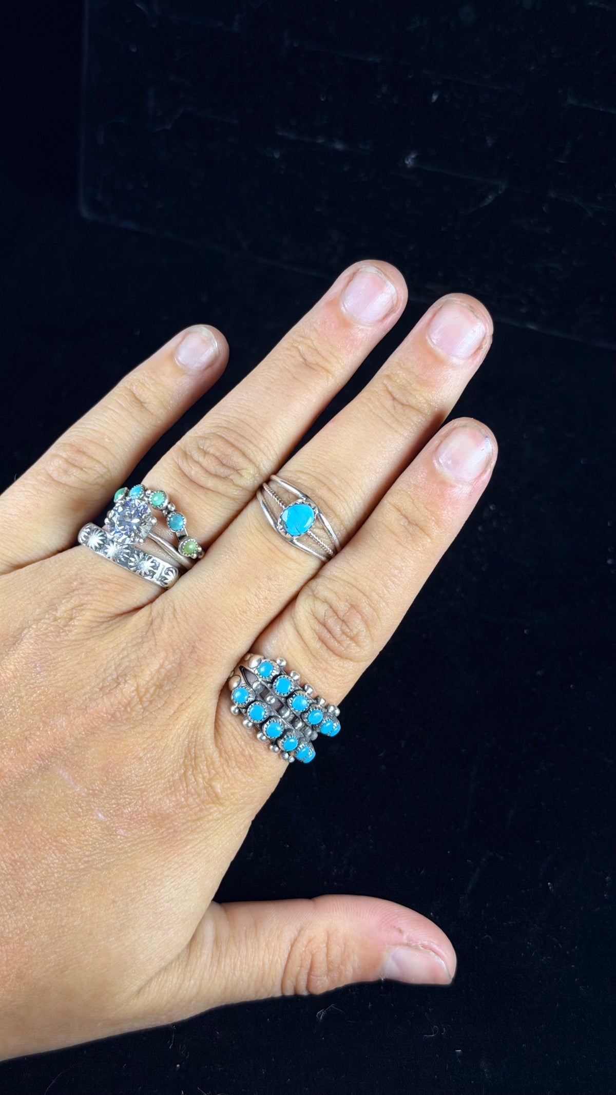 Navajo Made Sterling Silver Ring