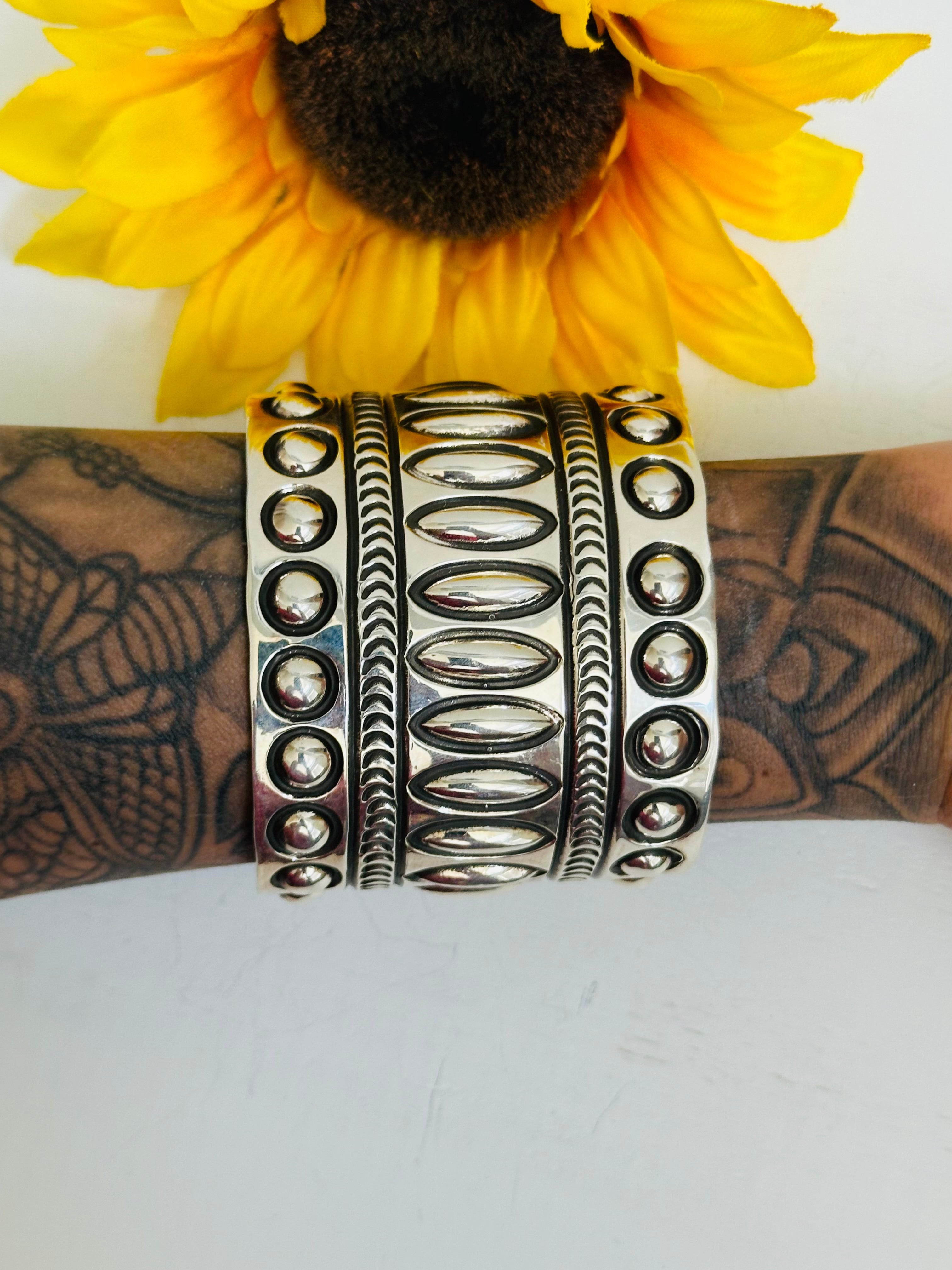 Alex Sanchez Sterling Silver Cuff Bracelets