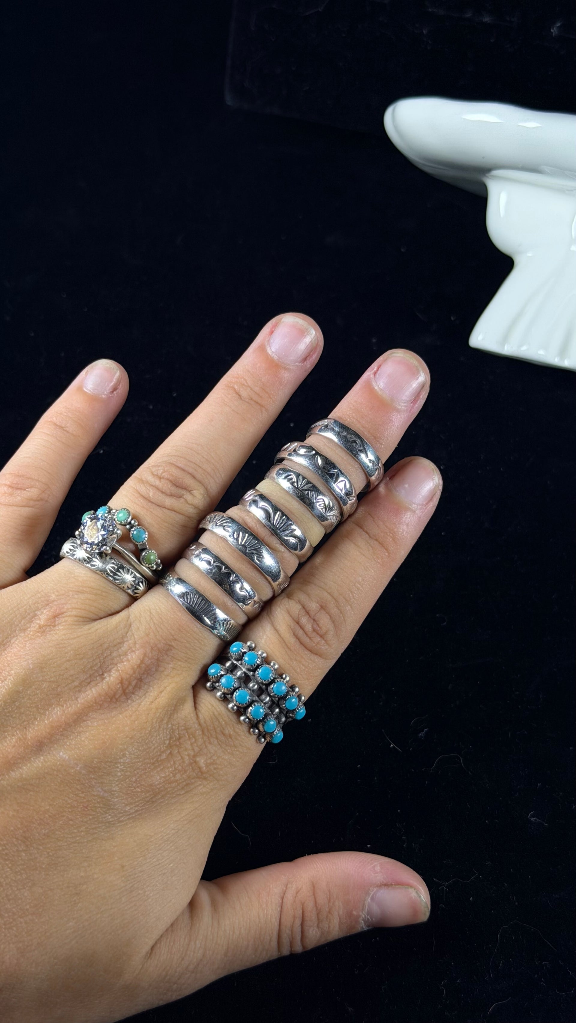 Navajo Sterling Silver Band Ring