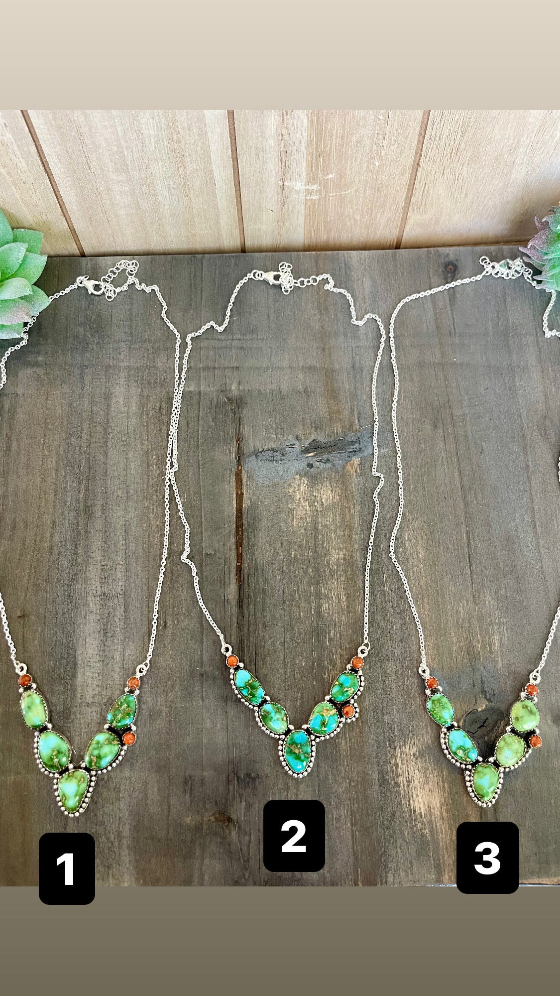 Southwest Handmade Multi Stone & Sterling Silver Necklace