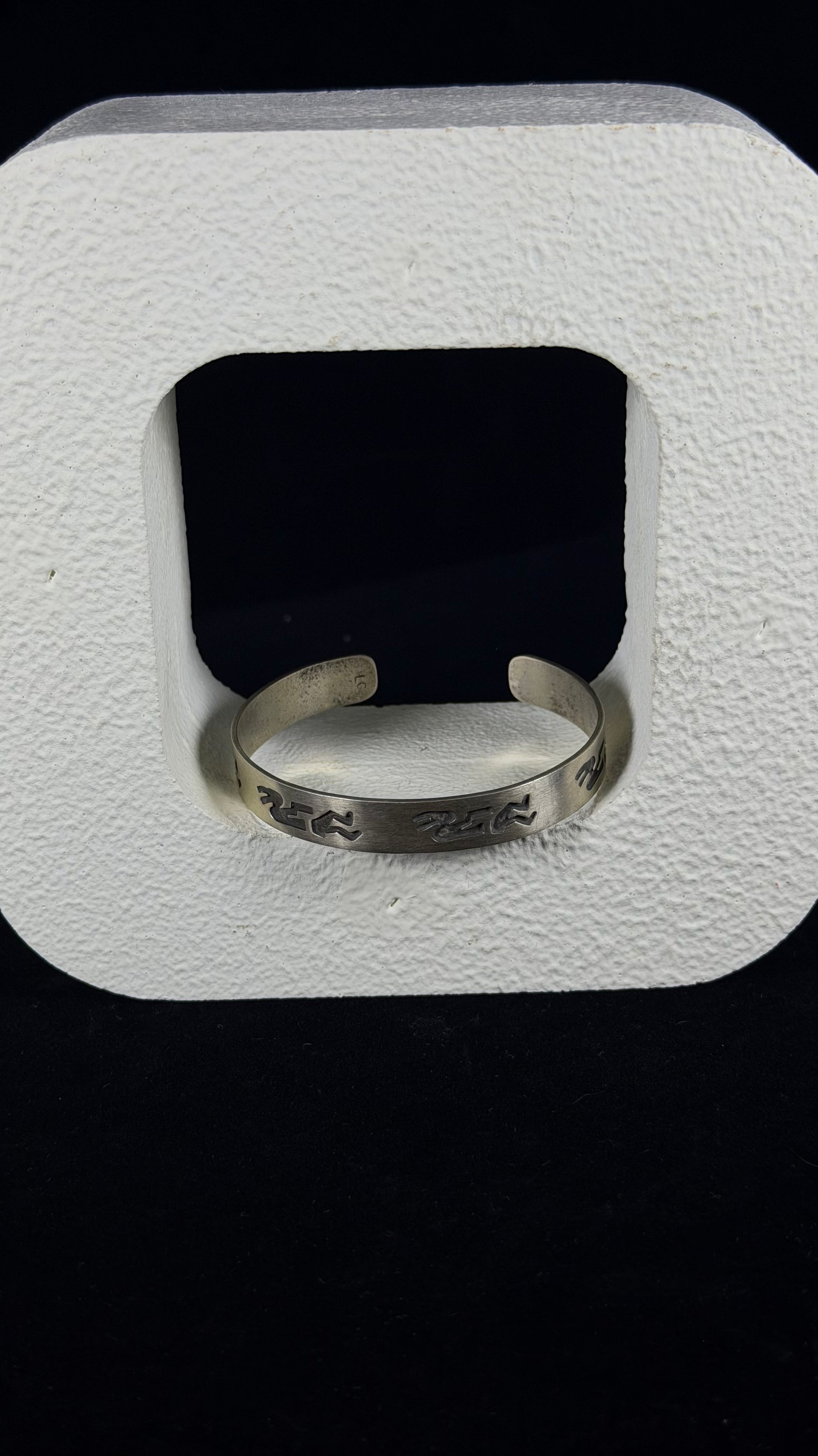 Navajo Made Sterling Silver Cuff Bracelet