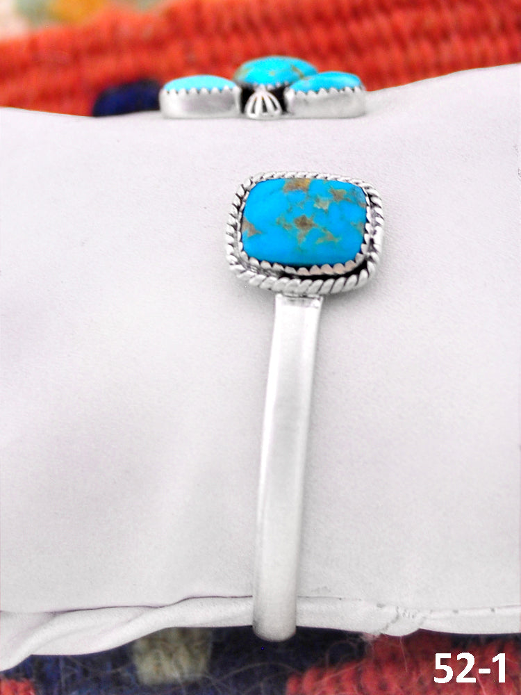 Southwest Handmade Santa Maria & Sterling Silver Cuff Bracelet