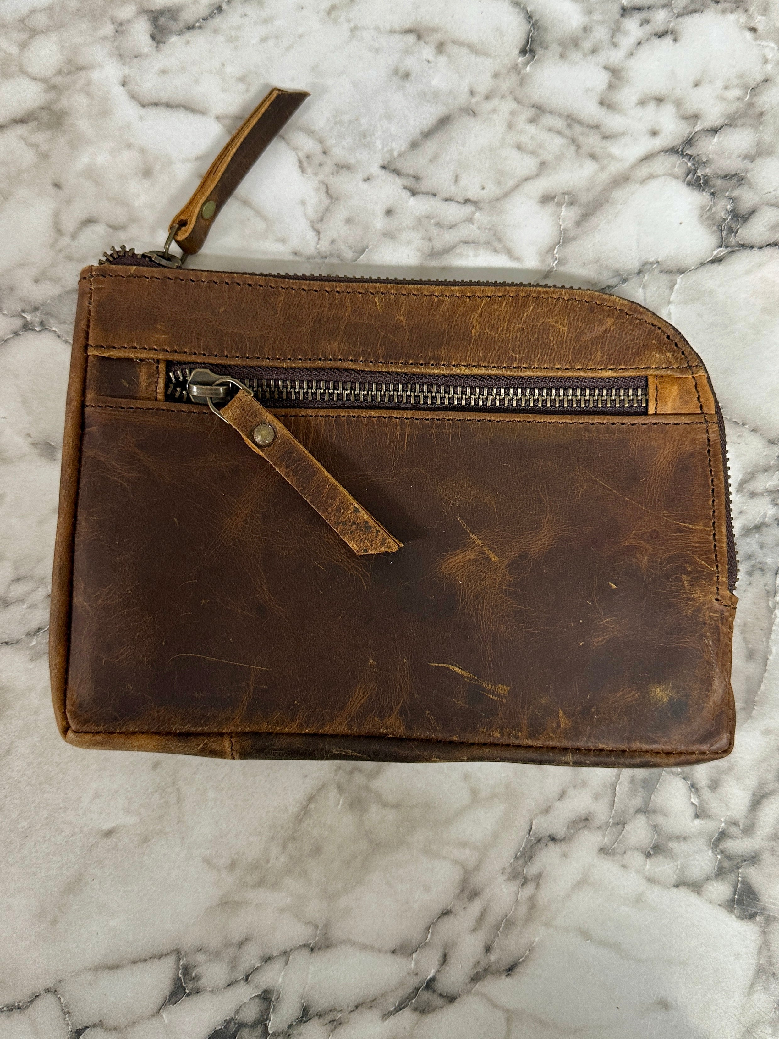 Genuine Leather Cowhide Coin Bag