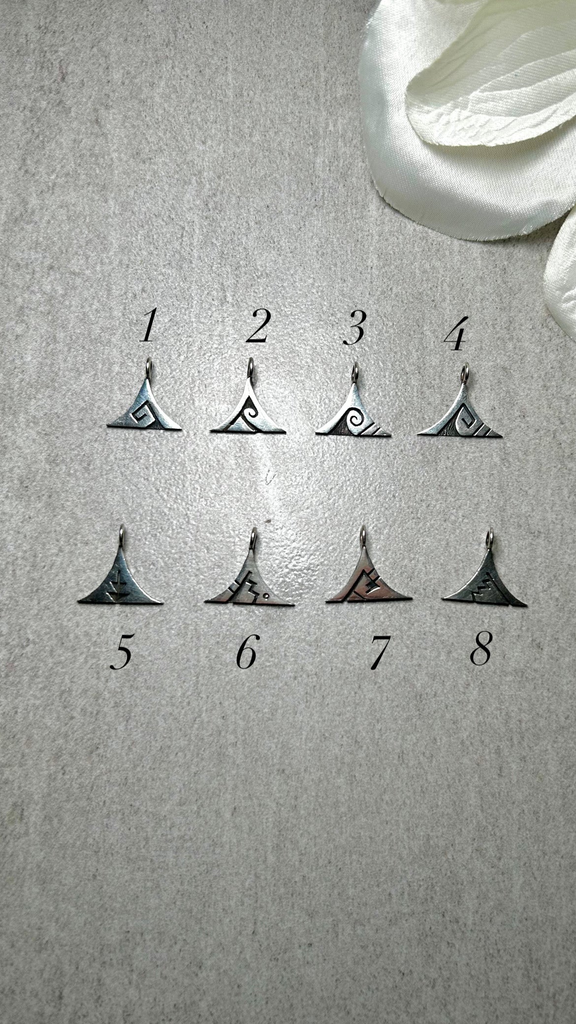 Hopi Made Sterling Silver Pendant