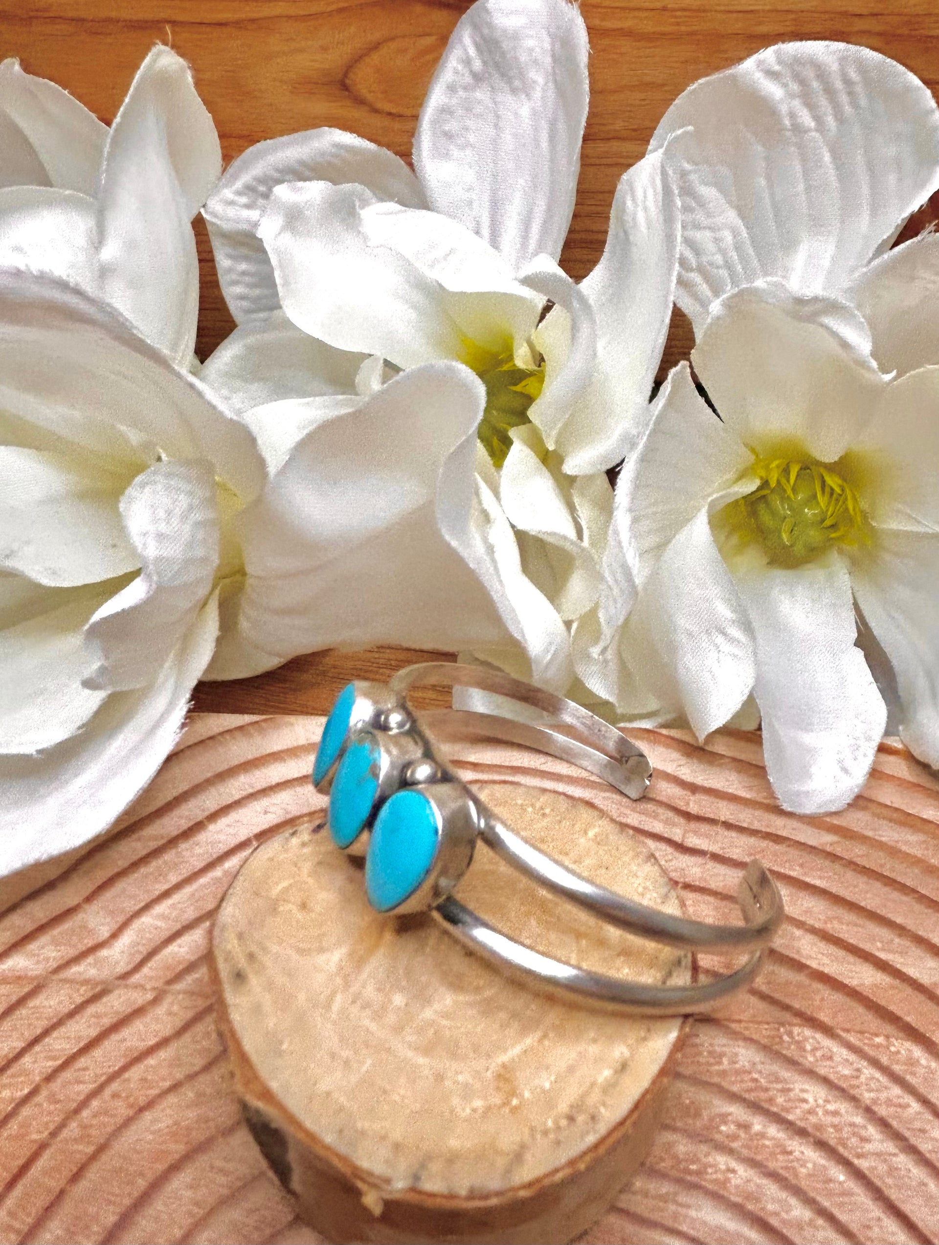 Augustine Largo Turquoise & Sterling Silver Cuff Bracelet