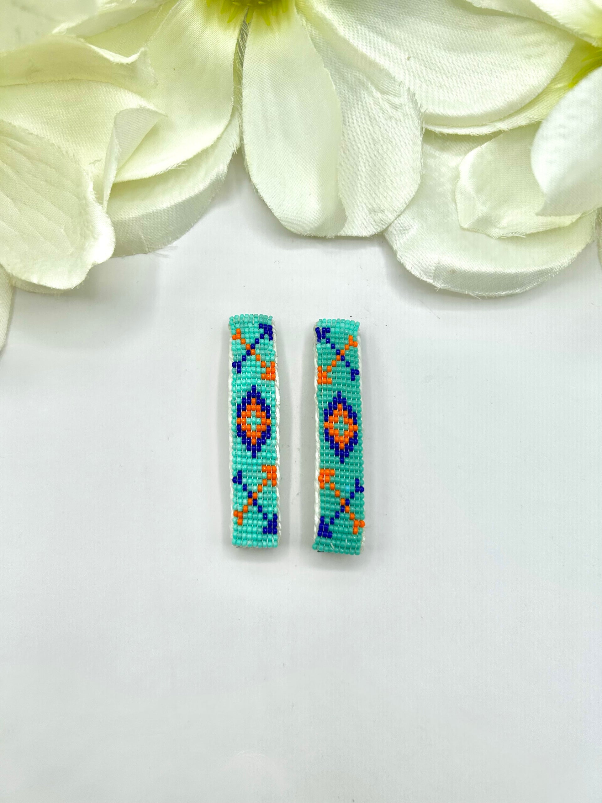 Navajo Made Beaded Hair Barrette