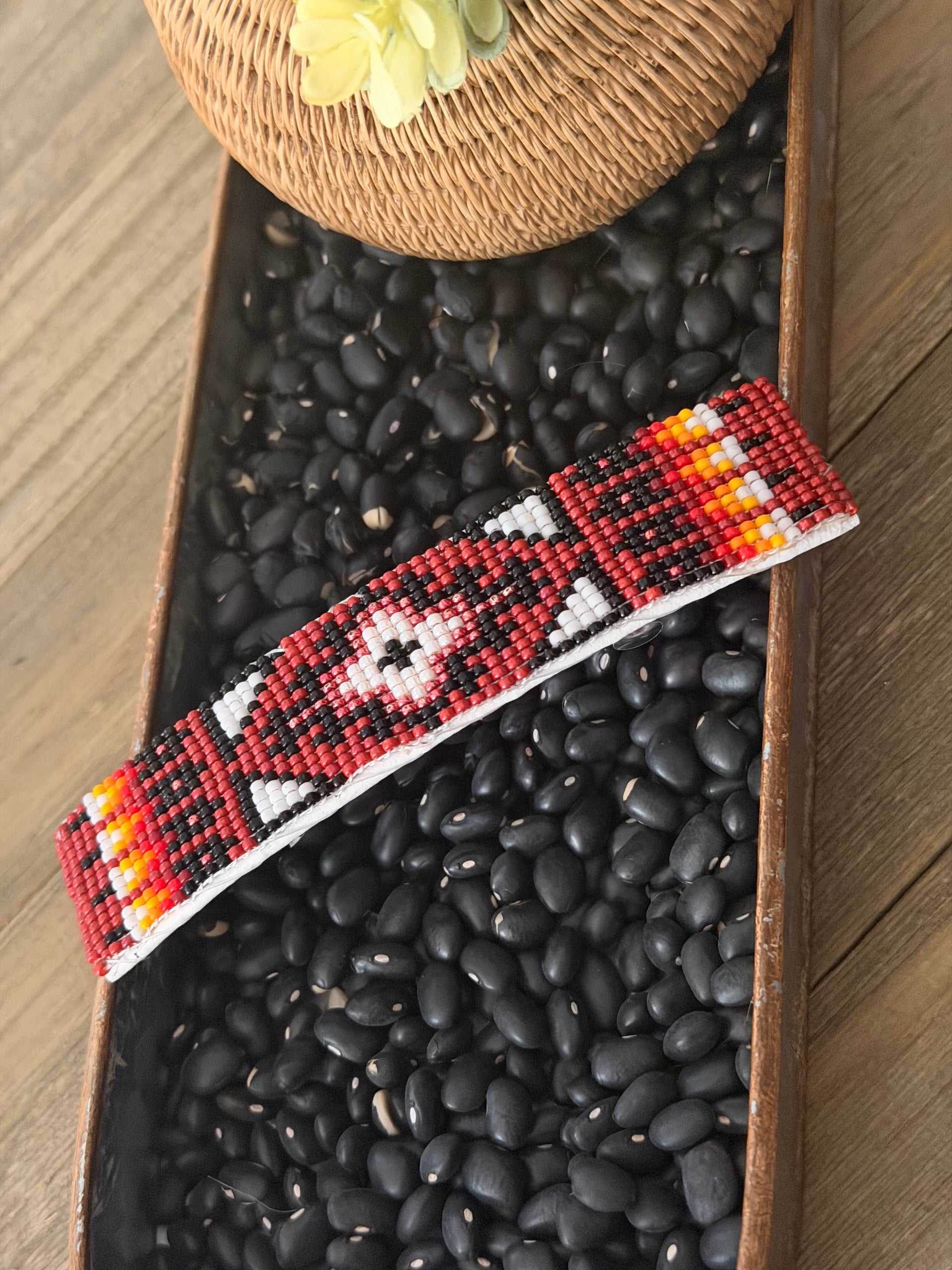 Navajo Made Beaded Hair Barrette
