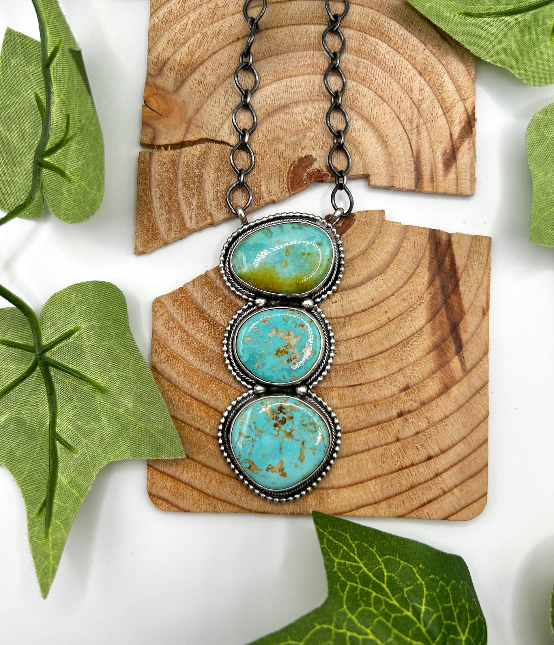 Jameson Garcia Royston Turquoise & Sterling Silver Necklace