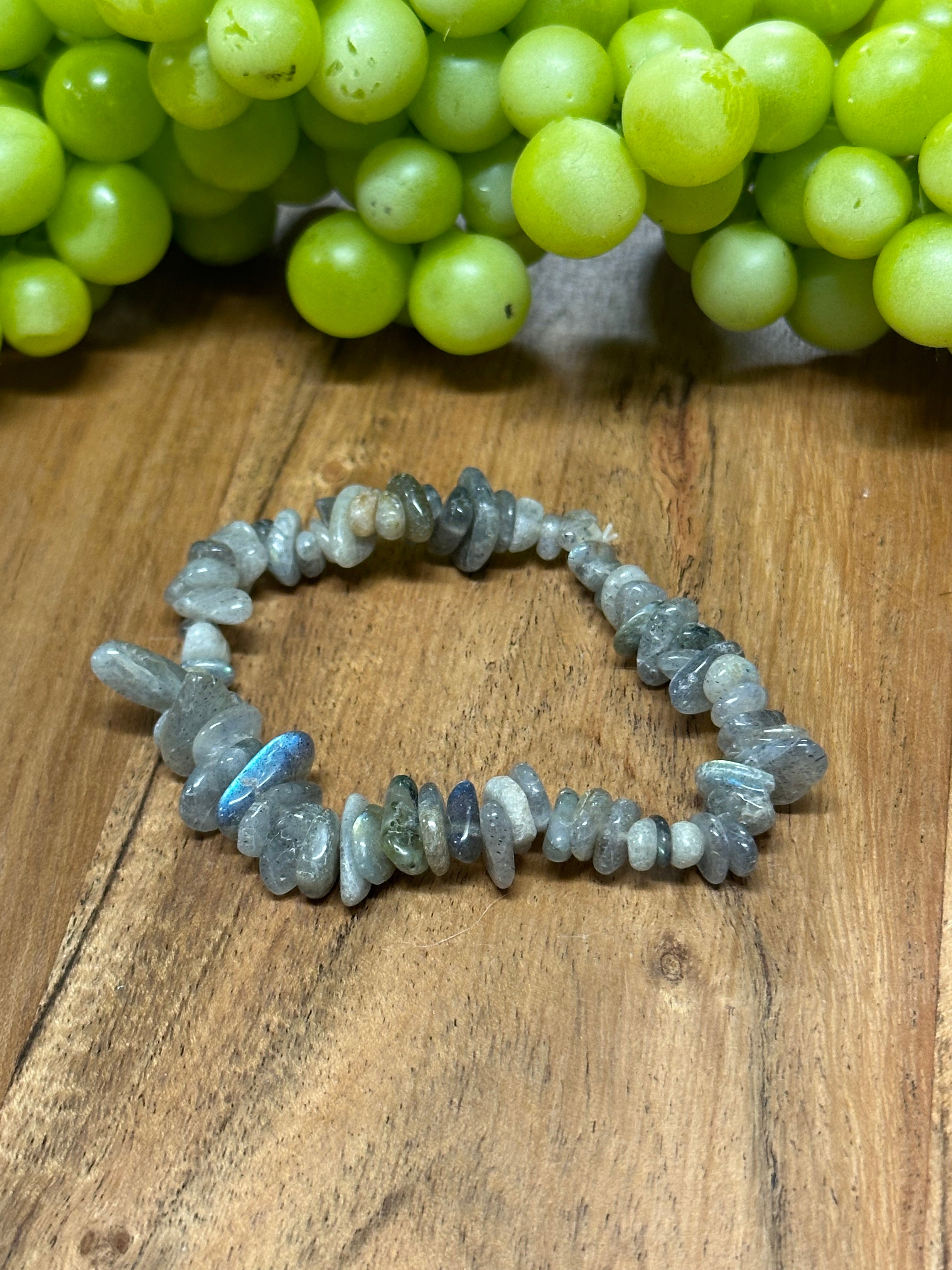 Southwest Strung Moon Stone Bracelet