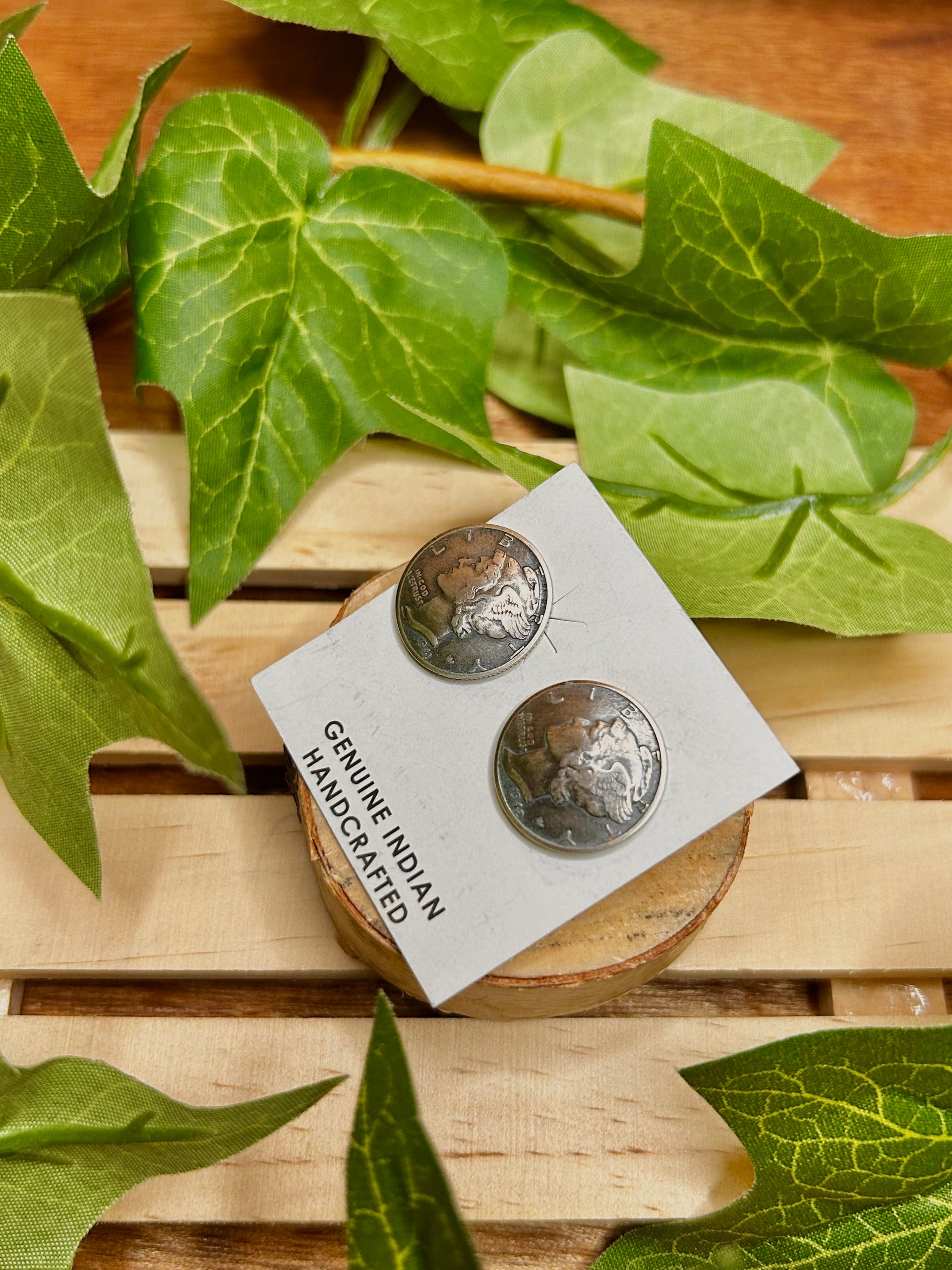 Dylan Hopper Made Sterling Silver Post Earrings