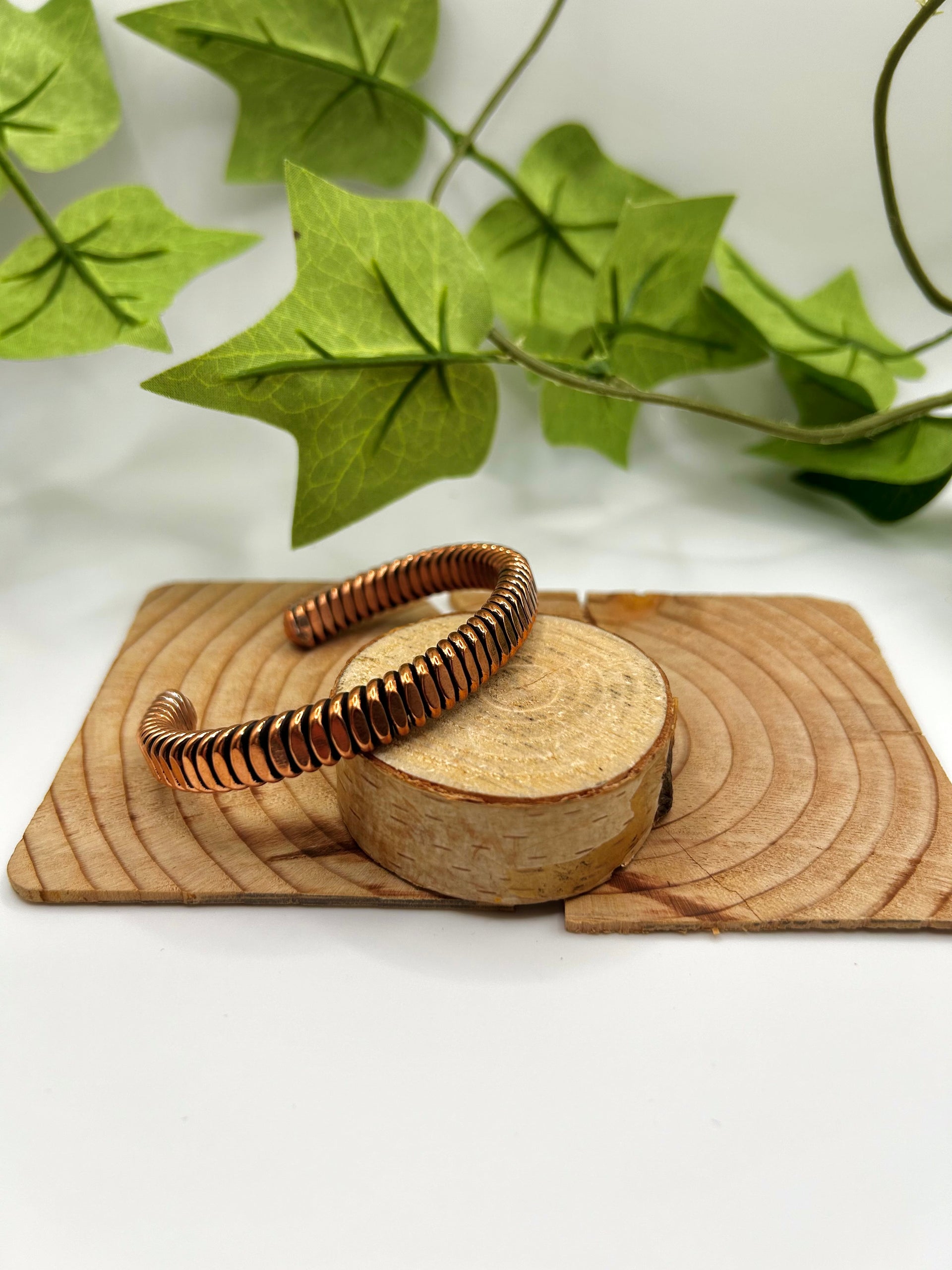 Navajo Made Copper Cuff Bracelet