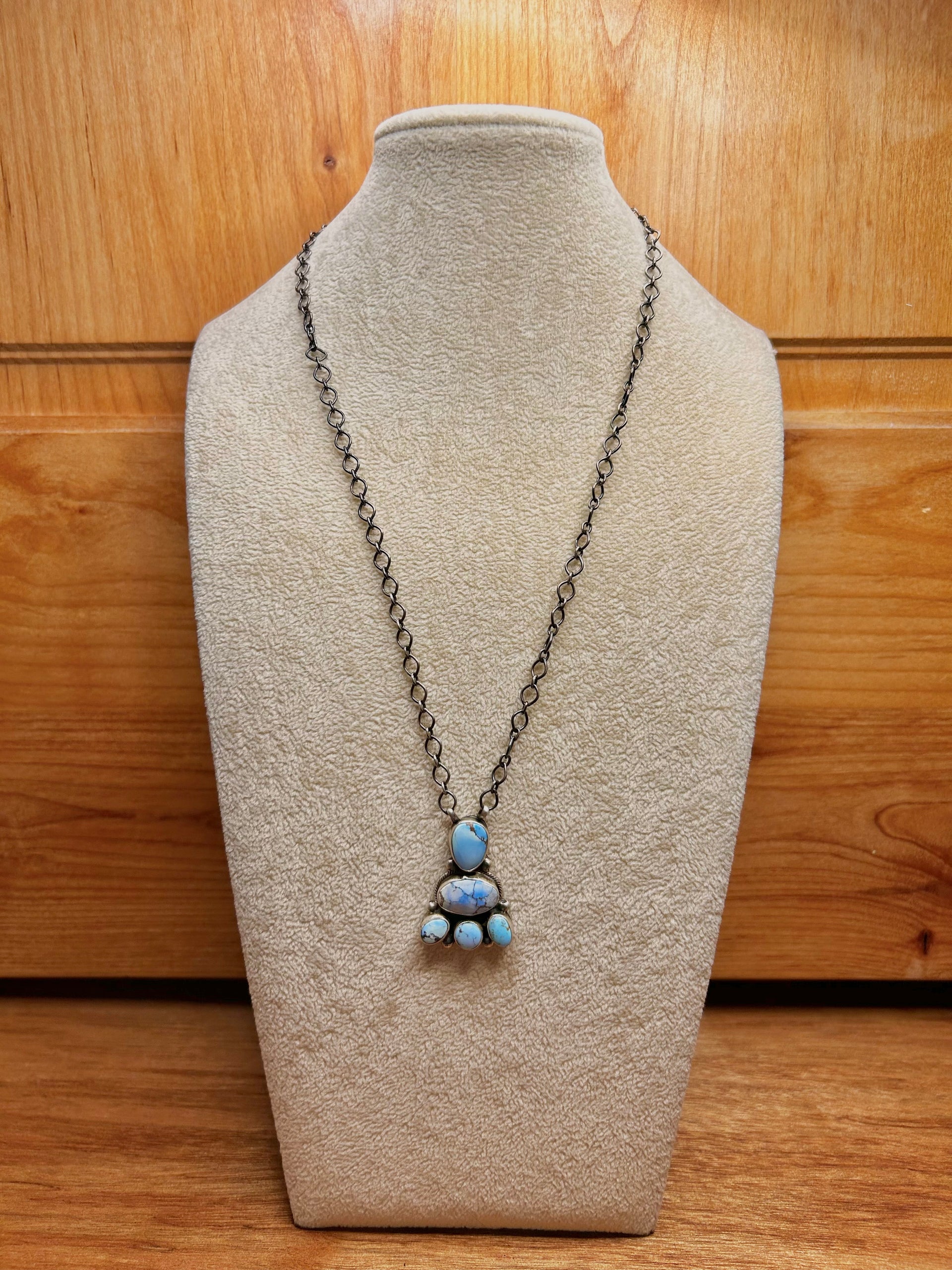 Ella Peters Made Golden Hill’s & Sterling Silver Necklace