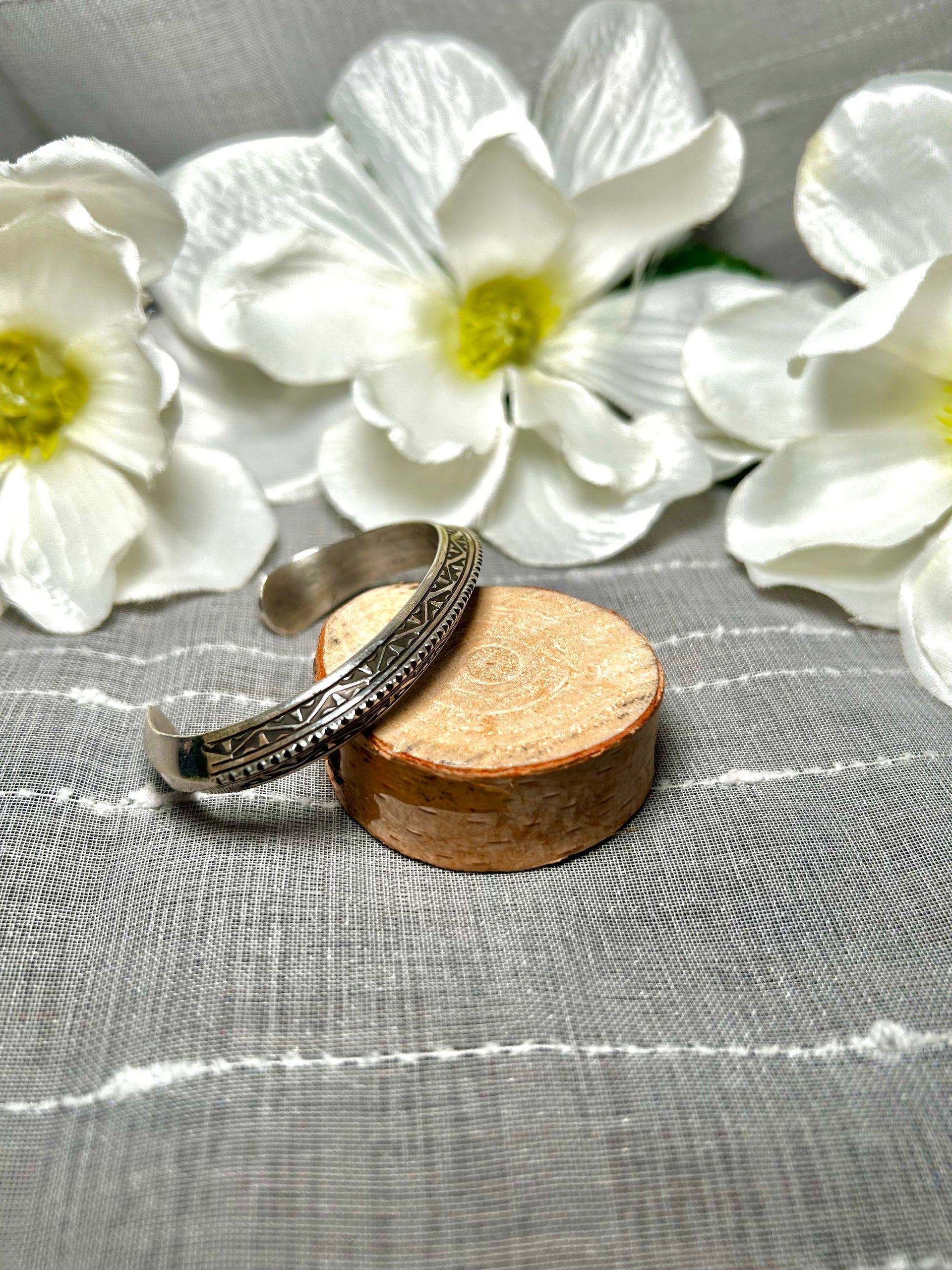 Wylie Secatero Sterling Silver Cuff Bracelet