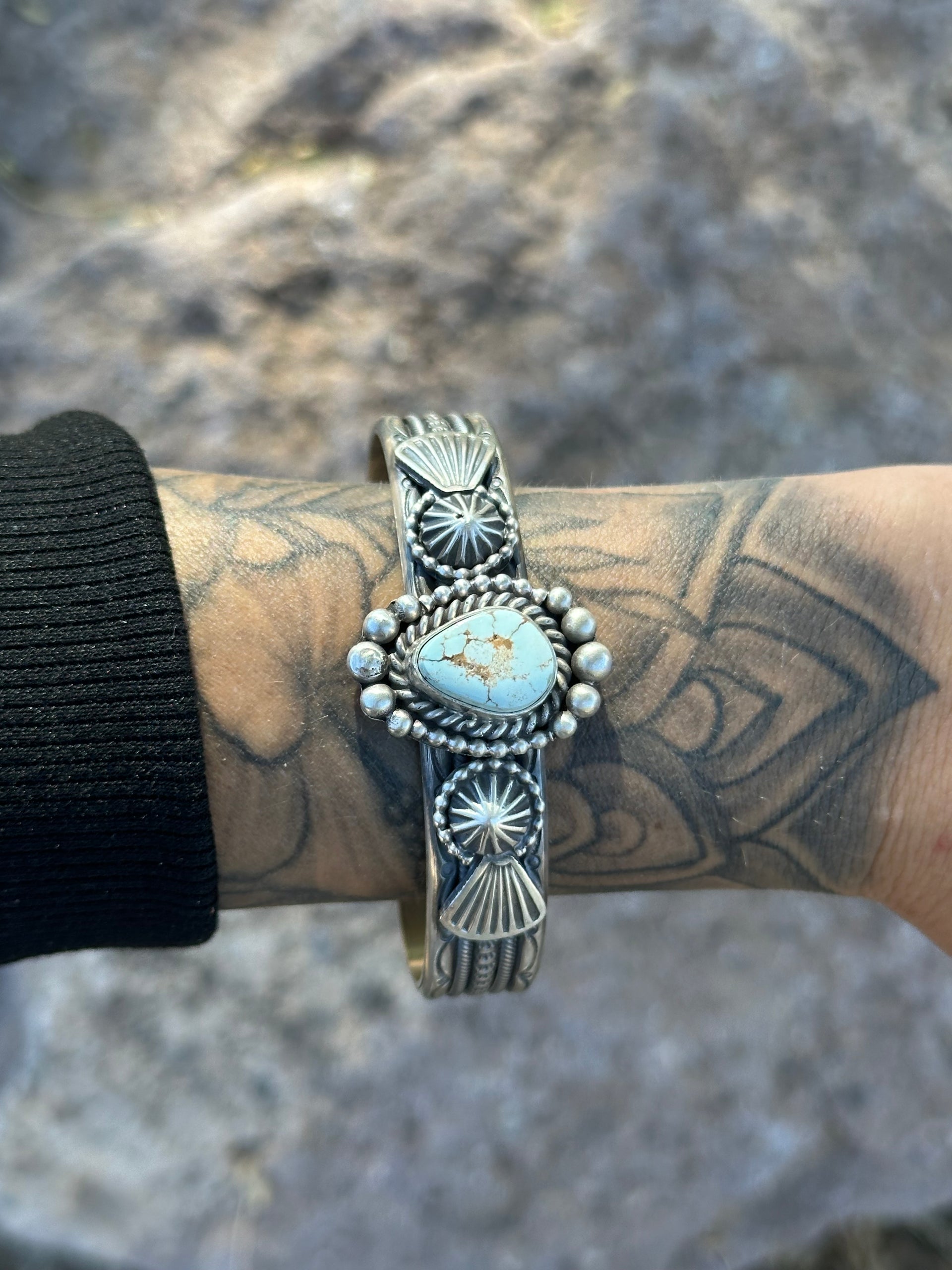 Martha Cayarineto Dry Creek Cuff & Sterling Silver Cuff Bracelet