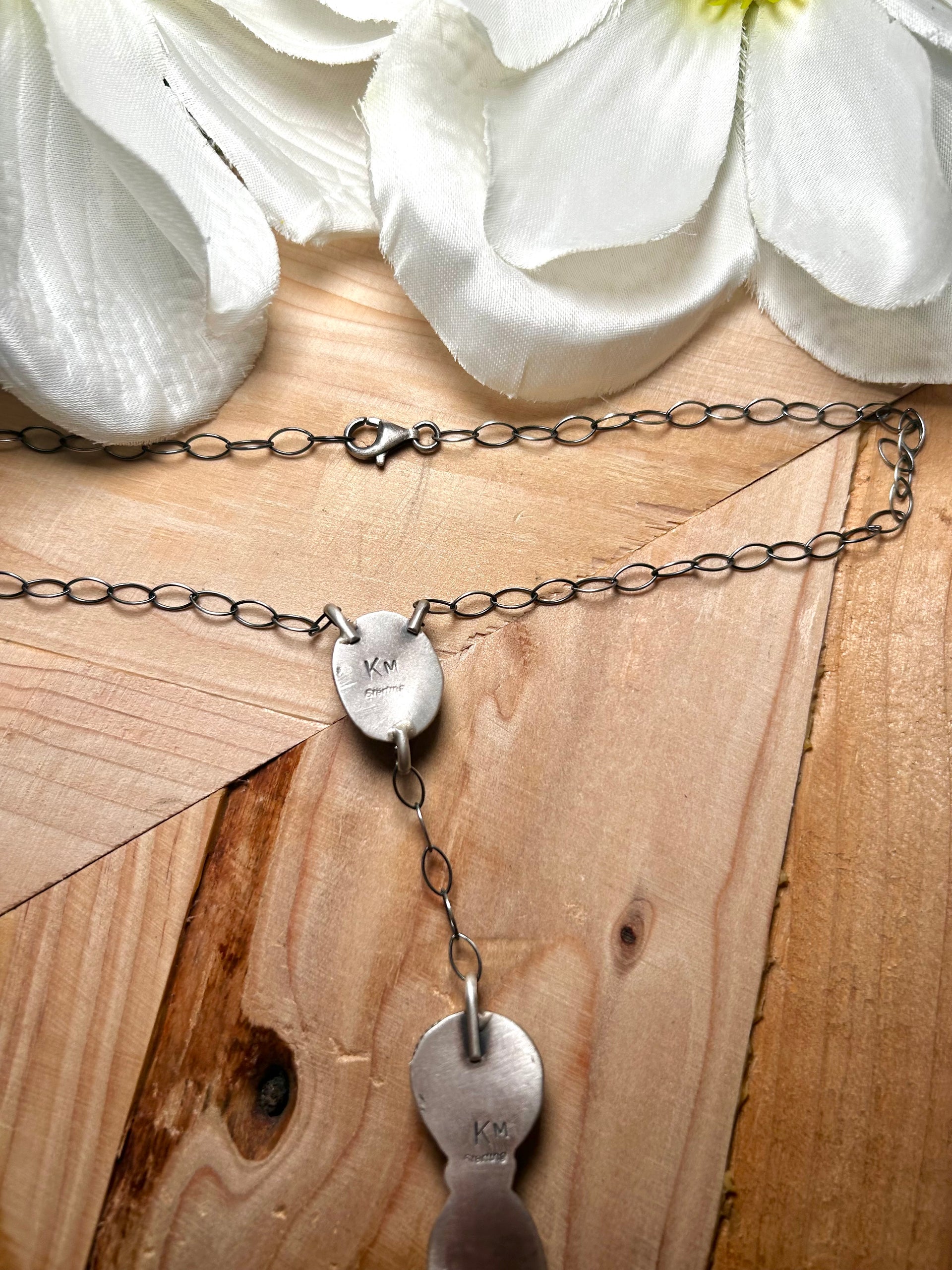 Kobe Martinez Natural Dry Creek  Turquoise & Sterling Silver Necklace