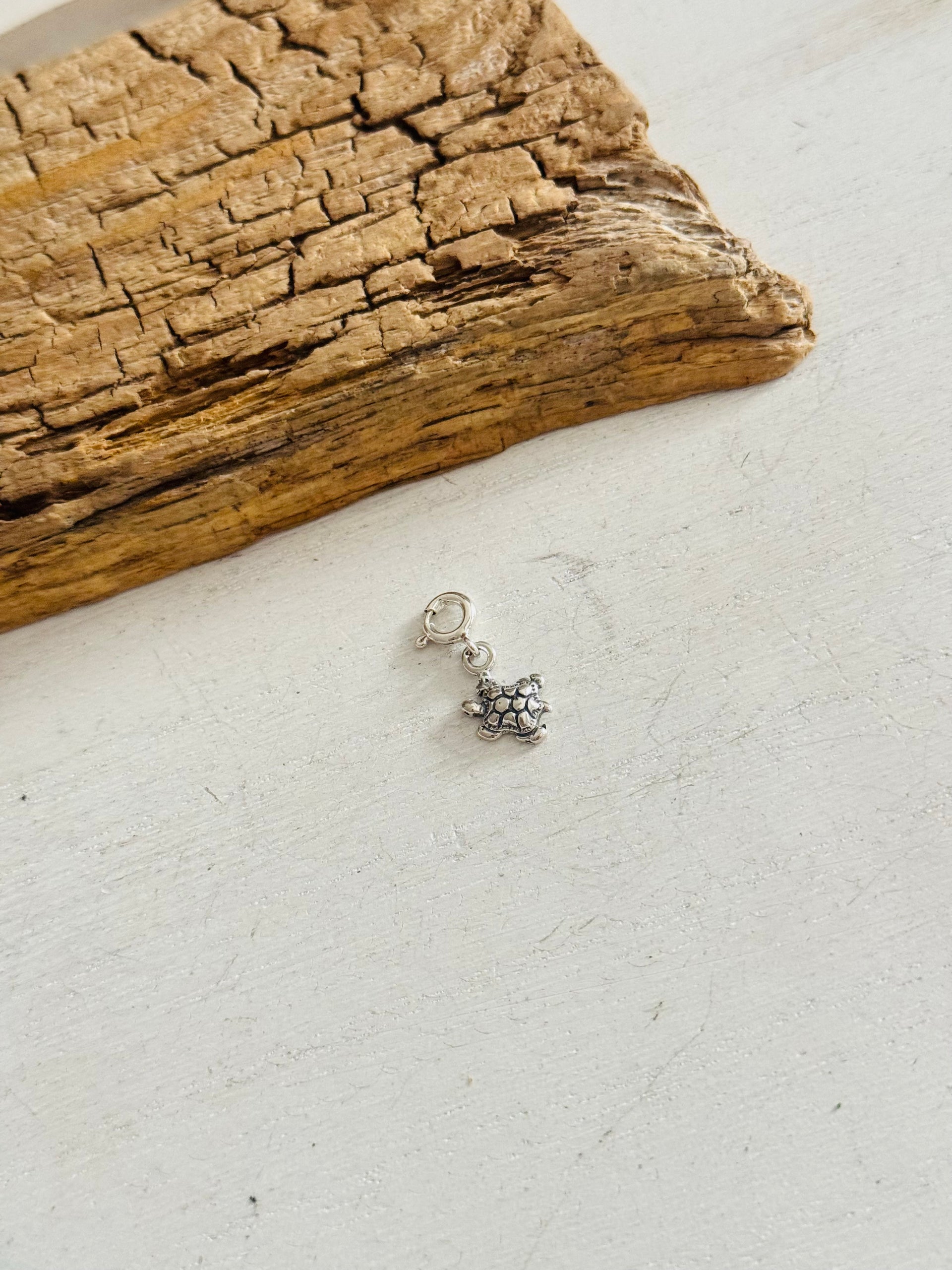 Navajo Made Sterling Silver Turtle Cast Charms