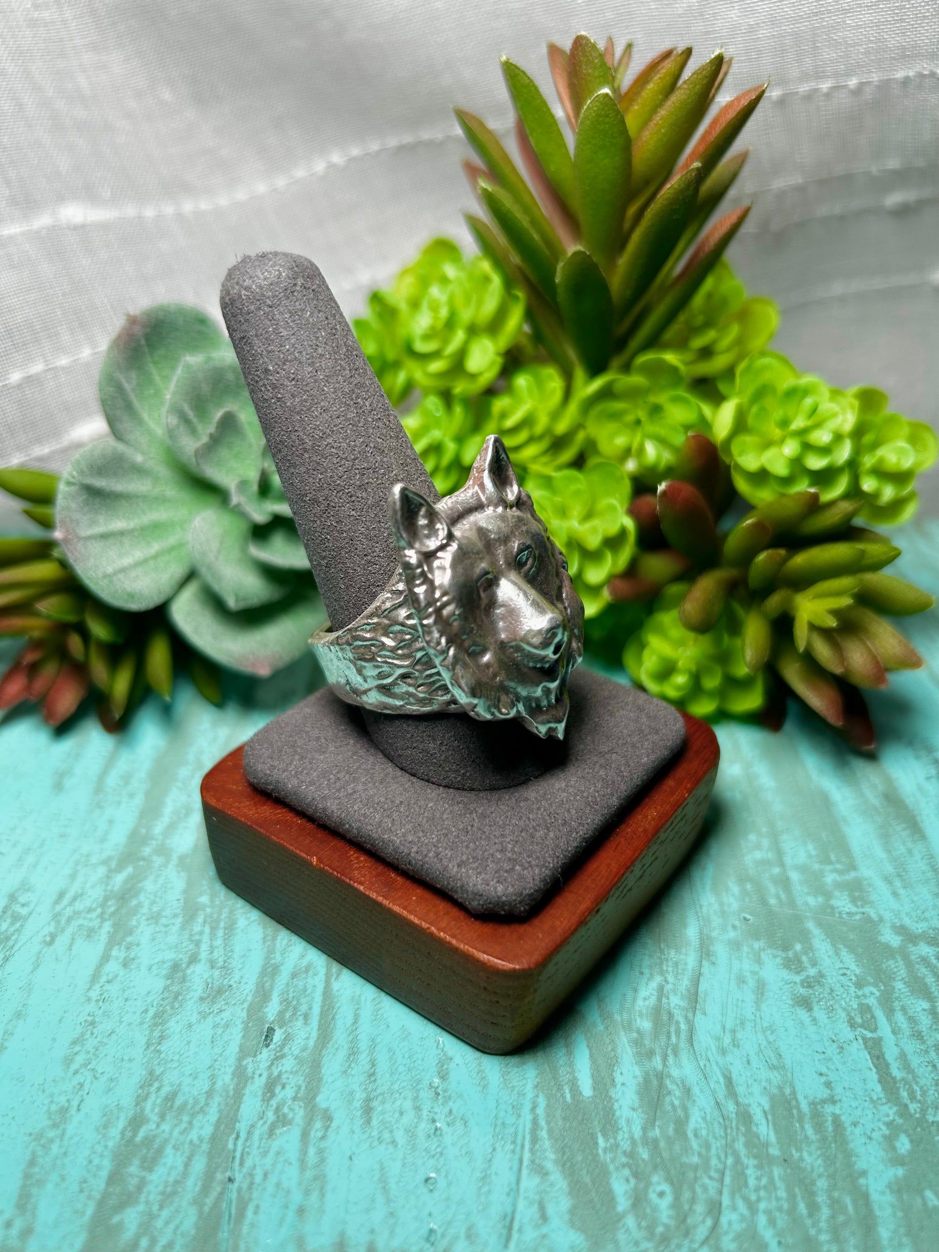 Navajo Made Sterling Sliver Ring Size 10.5