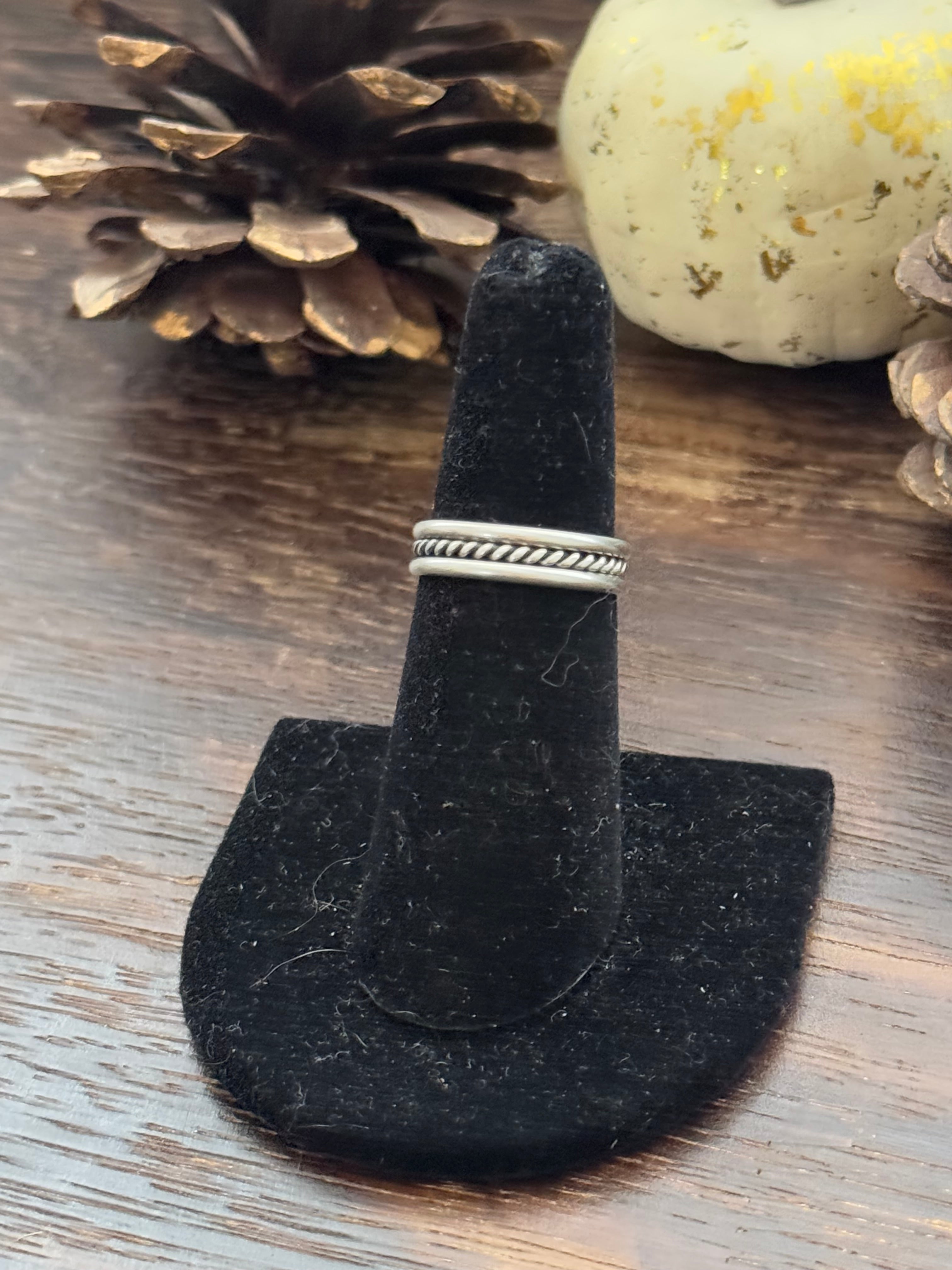 Navajo Made Sterling Silver Ring