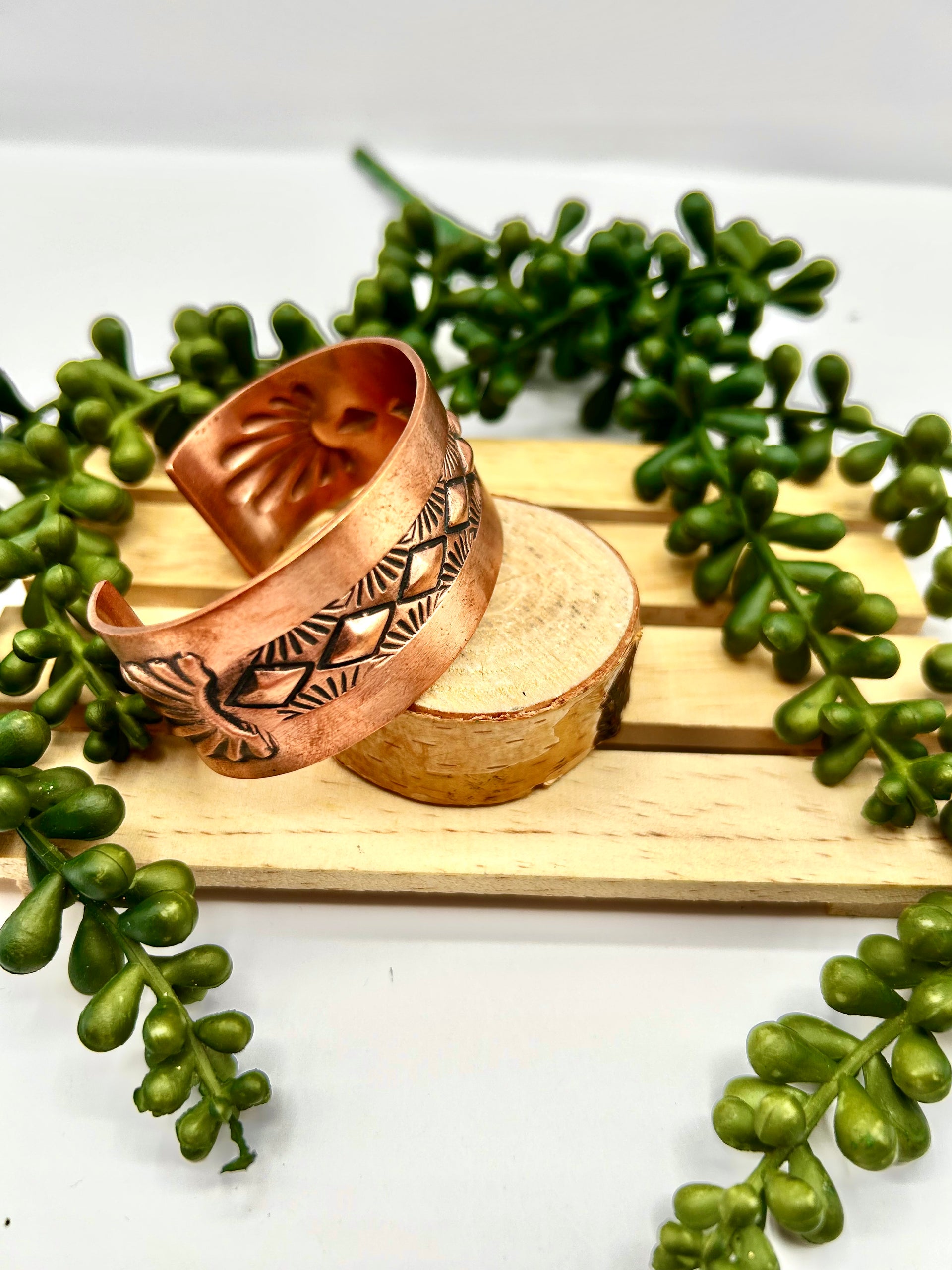 Elvira Bill Copper Cuff Bracelet