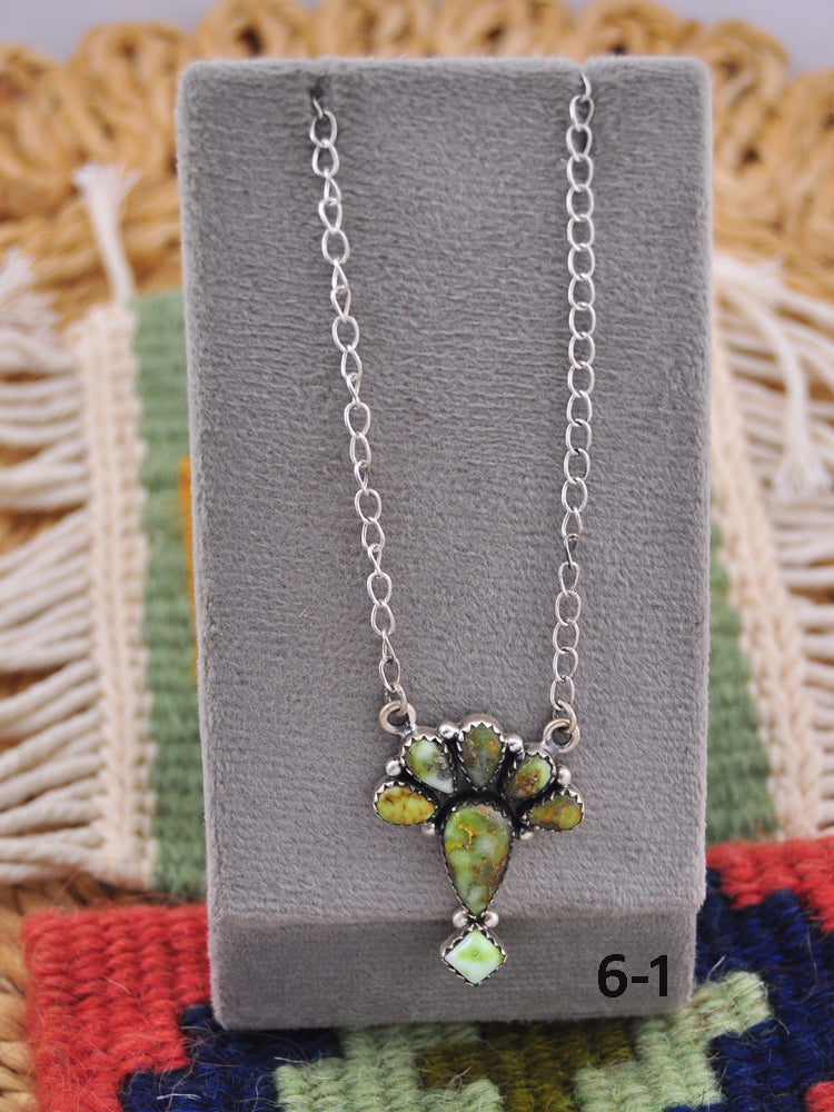 Southwest Handmade Palomino & Sterling Silver Necklace