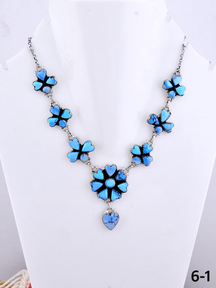 Southwest Made Golden Hills & Sterling Silver Necklace