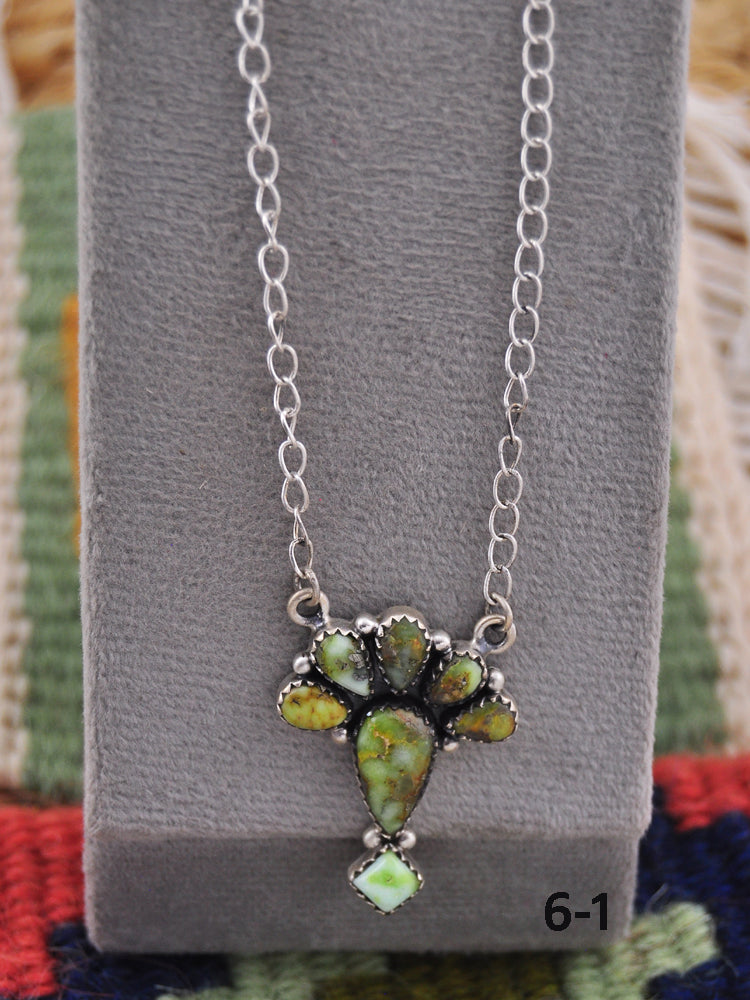 Southwest Handmade Palomino & Sterling Silver Necklace
