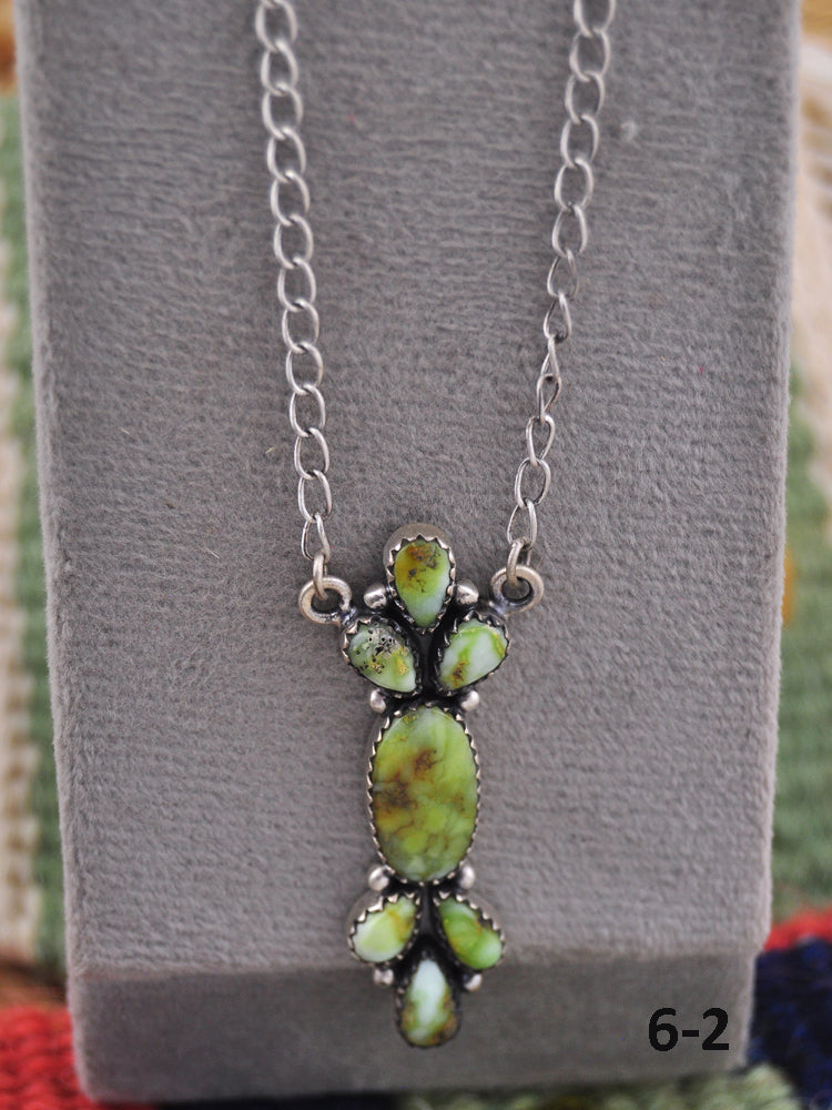Southwest Handmade Palomino & Sterling Silver Necklace