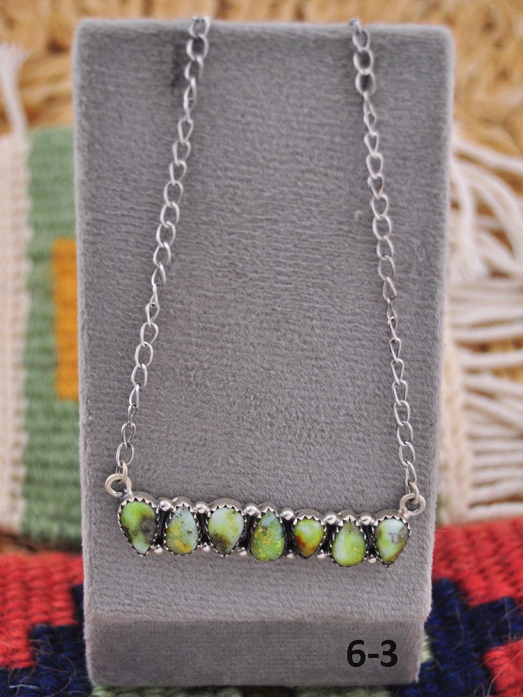 Southwest Handmade Palomino & Sterling Silver Necklace