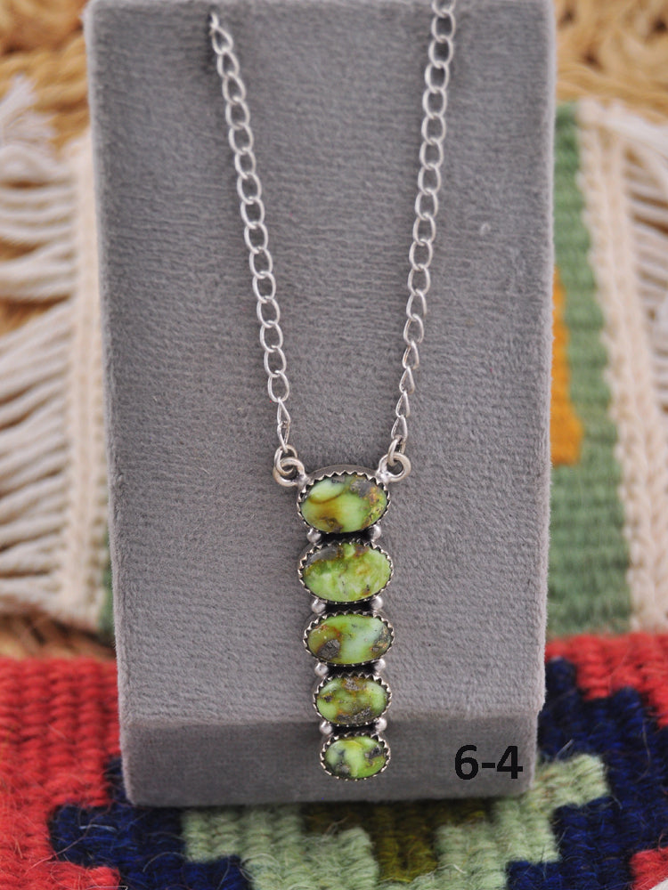 Southwest Handmade Palomino & Sterling Silver Necklace
