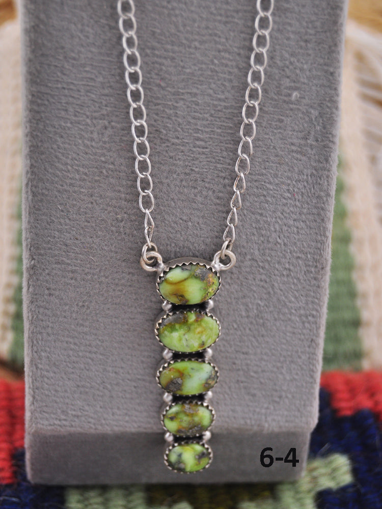 Southwest Handmade Palomino & Sterling Silver Necklace
