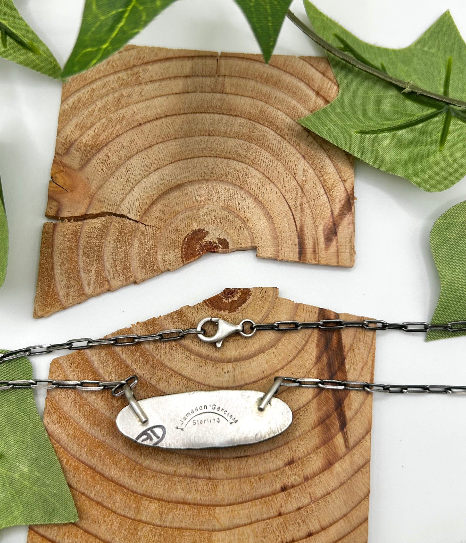 Jameson Garcia White Buffalo & Sterling Silver Necklace
