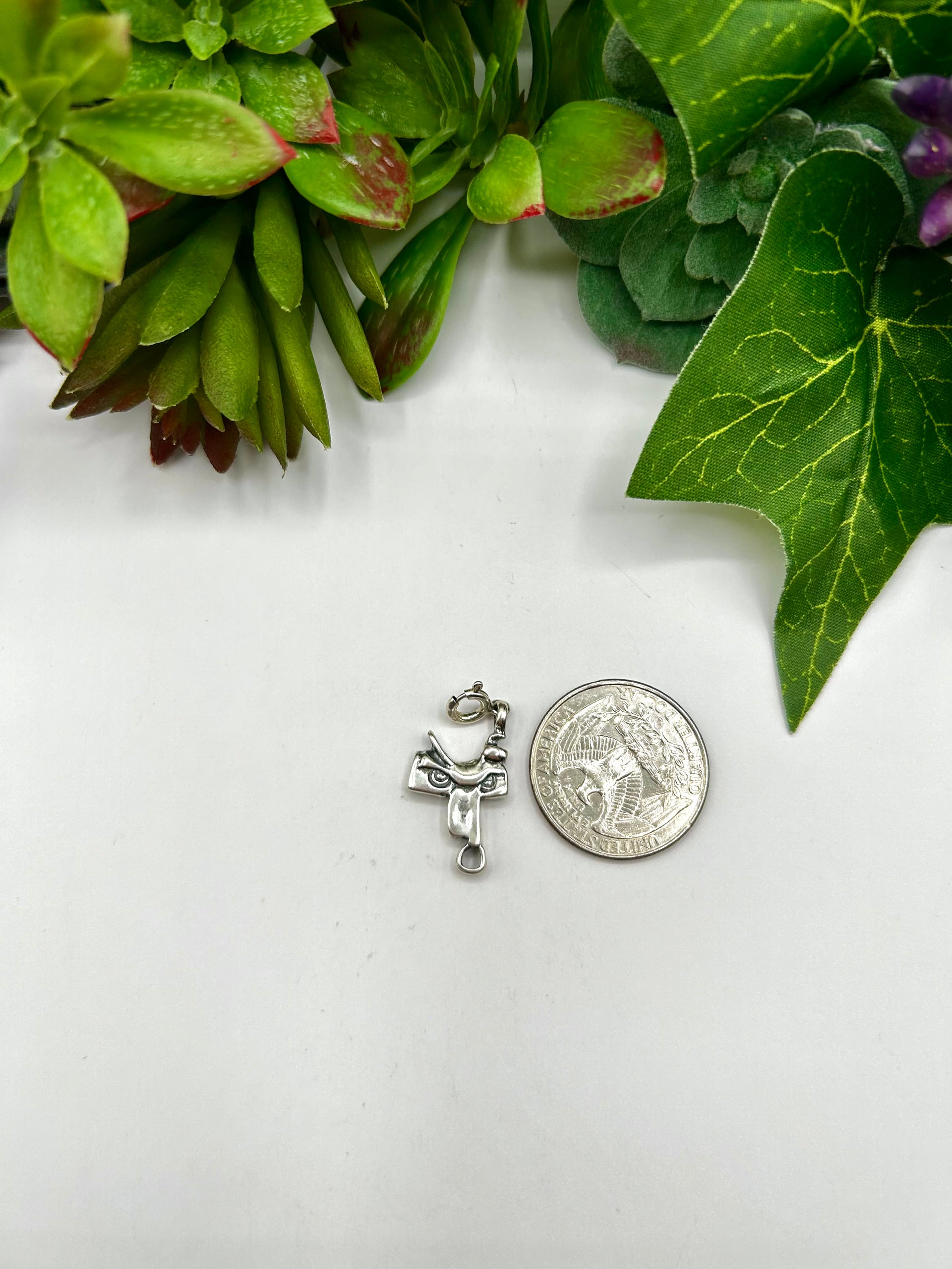 Navajo Made Sterling Silver Cast Charms