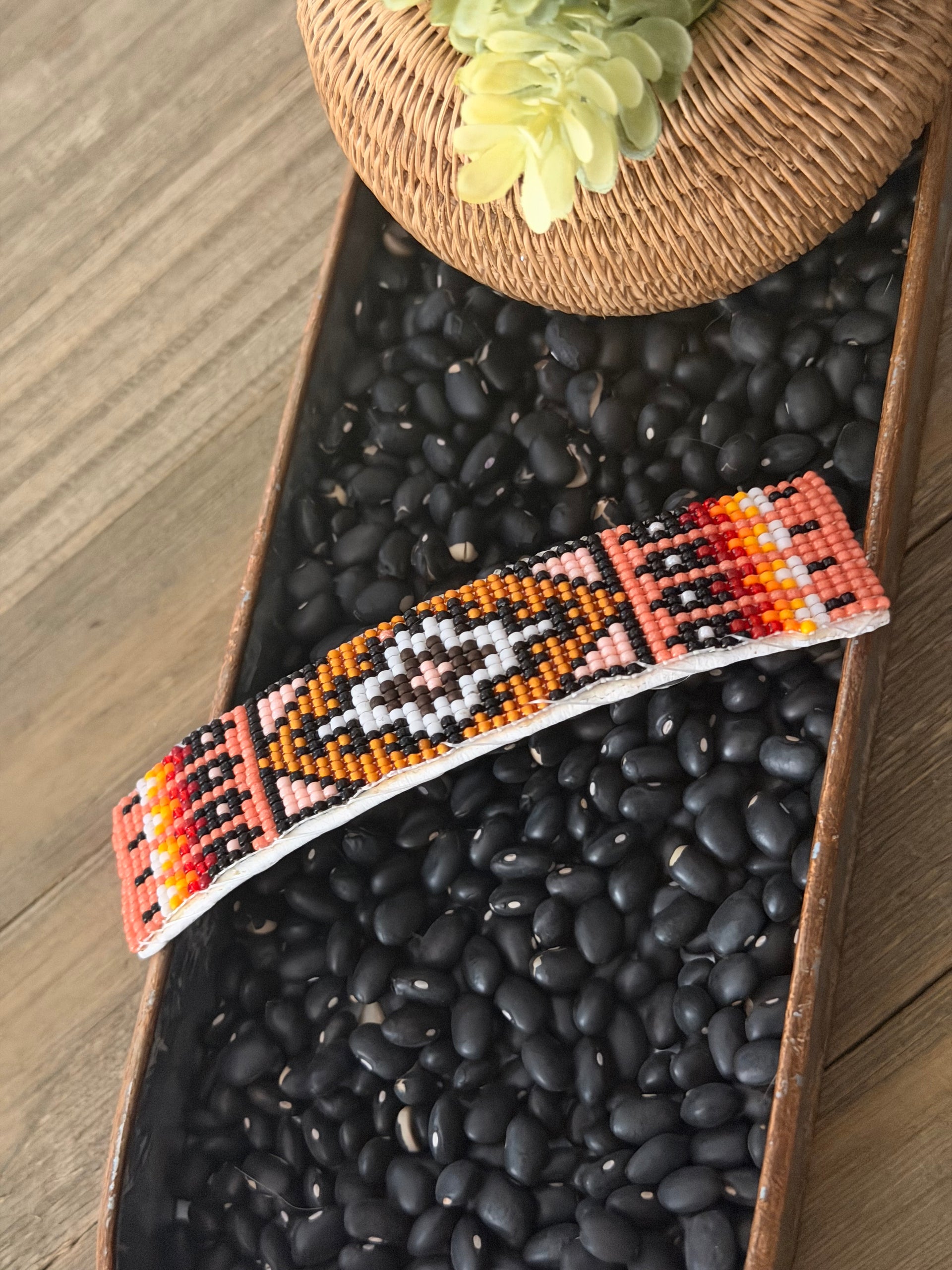 Navajo Made Beaded Hair Barrette