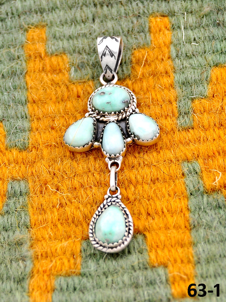 Southwest Handmade Paloma & Sterling Silver Pendants