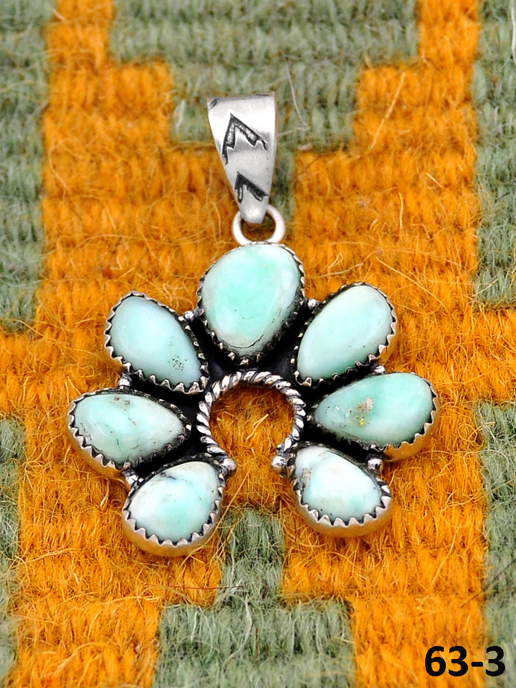 Southwest Handmade Paloma & Sterling Silver Pendants