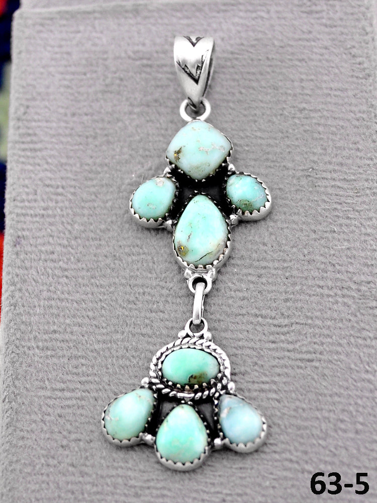 Southwest Handmade Paloma & Sterling Silver Pendants