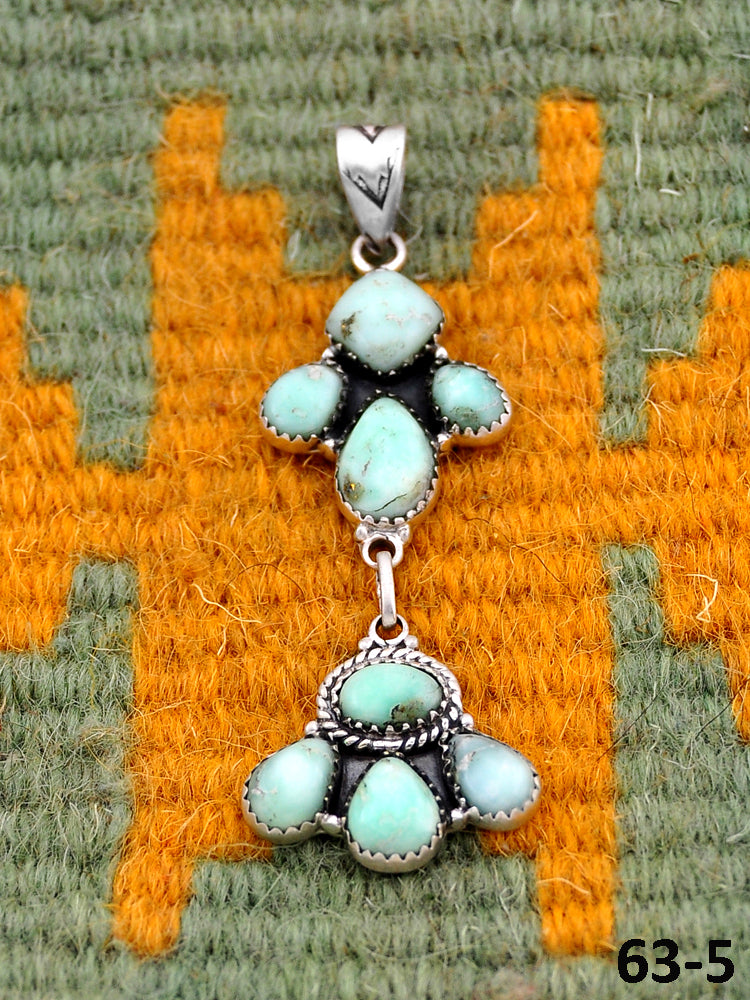Southwest Handmade Paloma & Sterling Silver Pendants