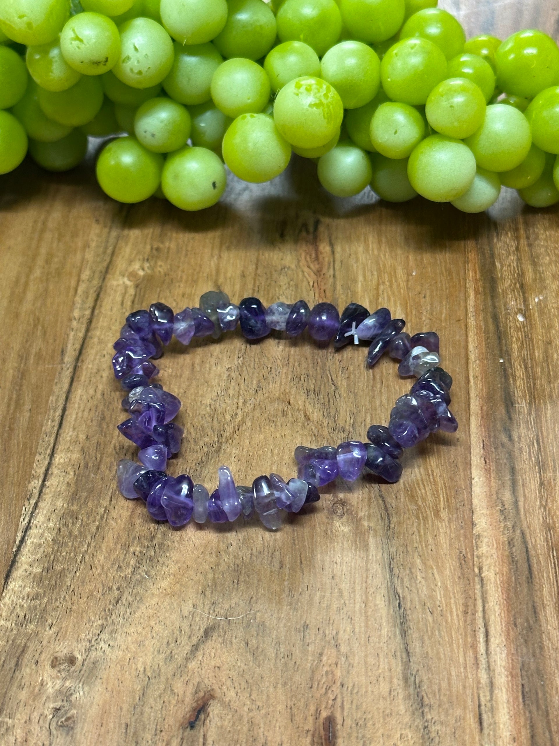 Southwest Strung Amethyst Bracelet