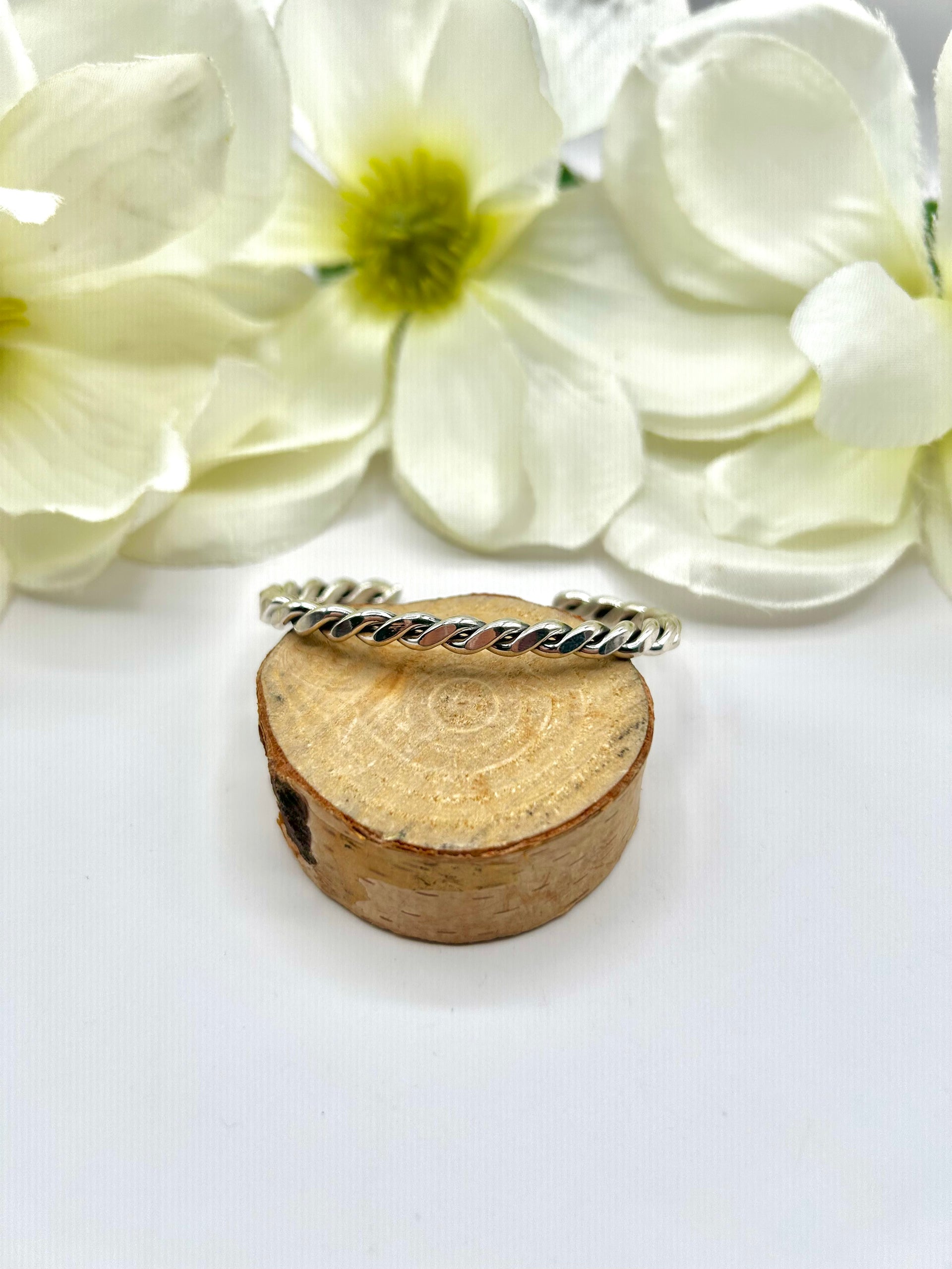 Navajo Made Sterling Silver Cuff Bracelet