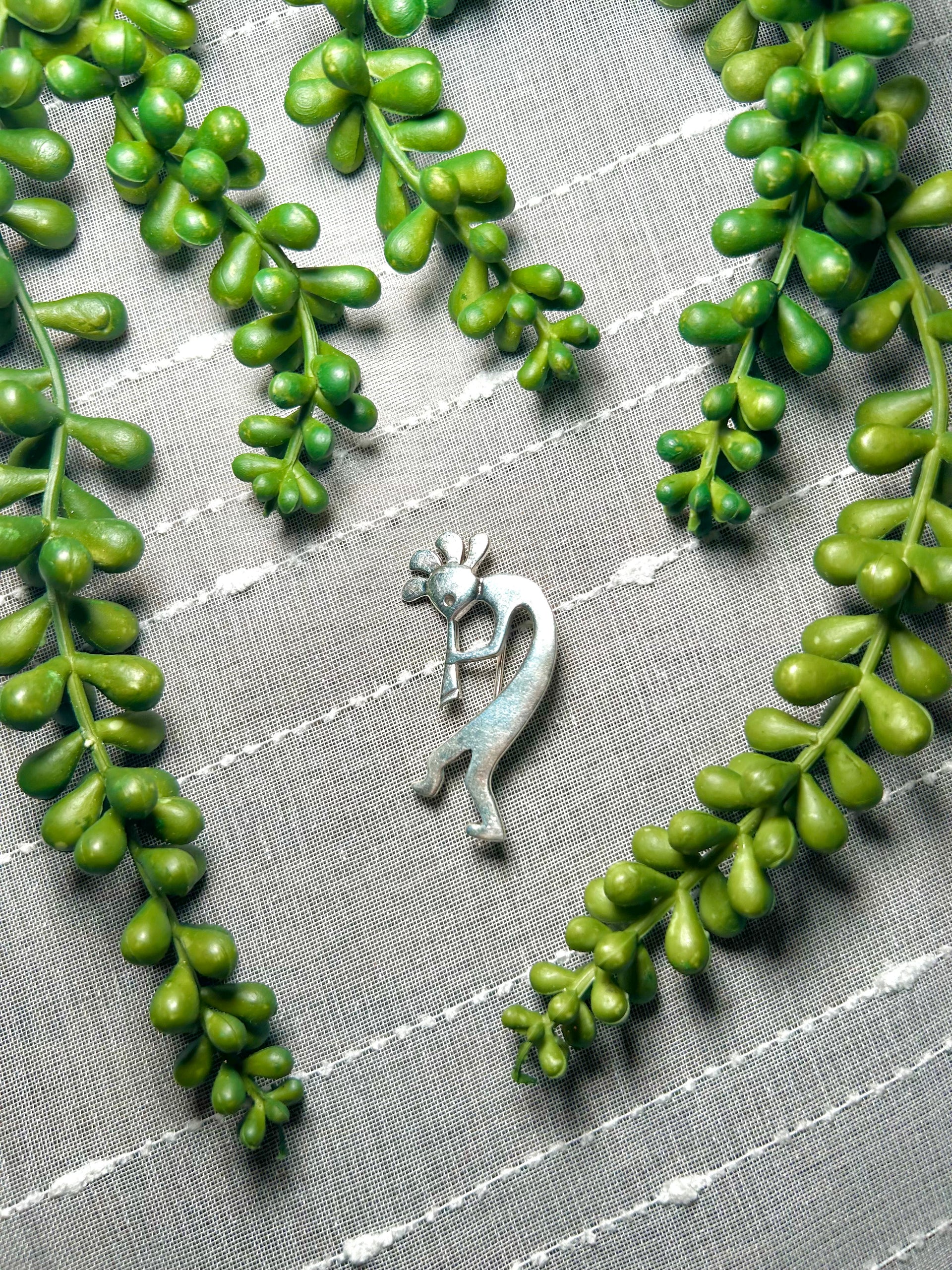 Navajo Made Sterling Silver Pin